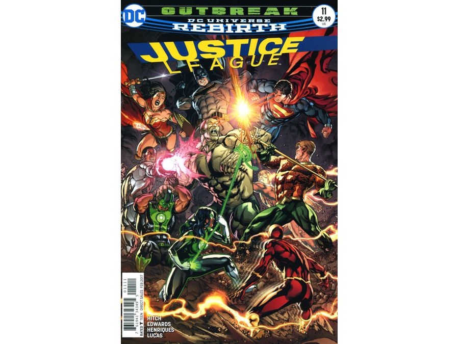 DC Comics - Justice League (2016) 011 (Cond. FN) - 0289