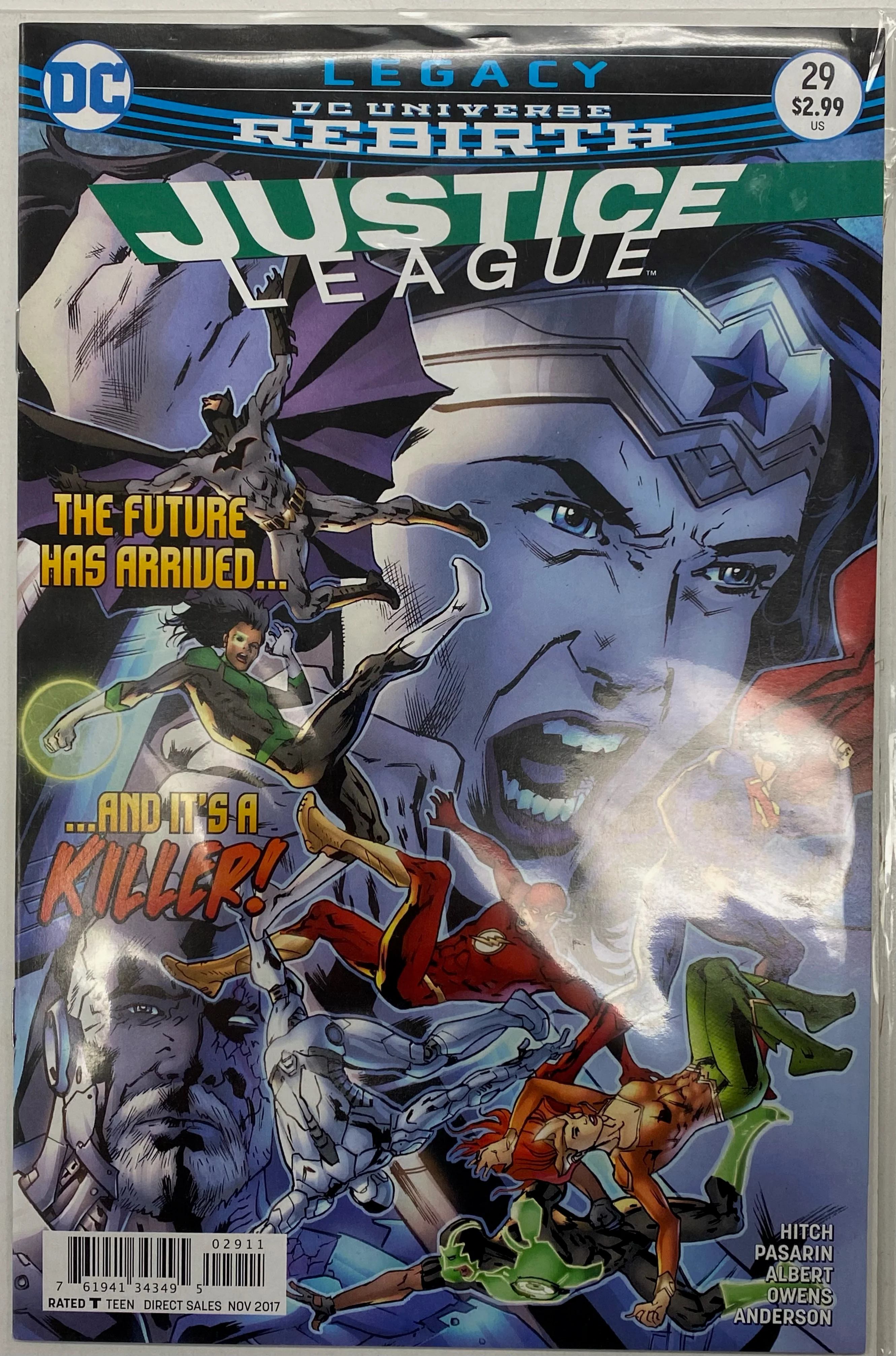DC Comics - Justice League (2016) 029 (Cond. FN) - 0300