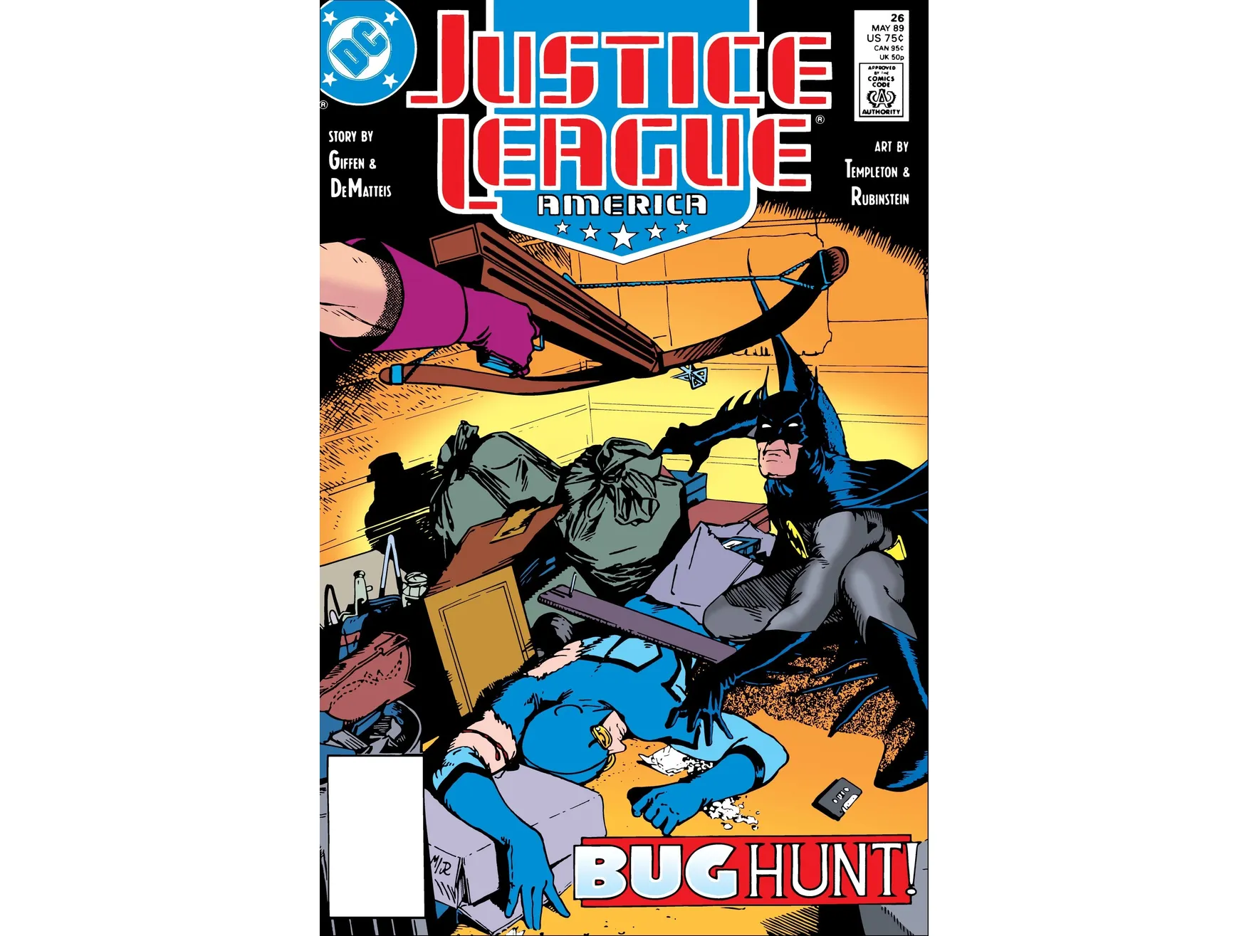 DC Comics - Justice League America (1987) 026 (Cond. VF-) - 17624