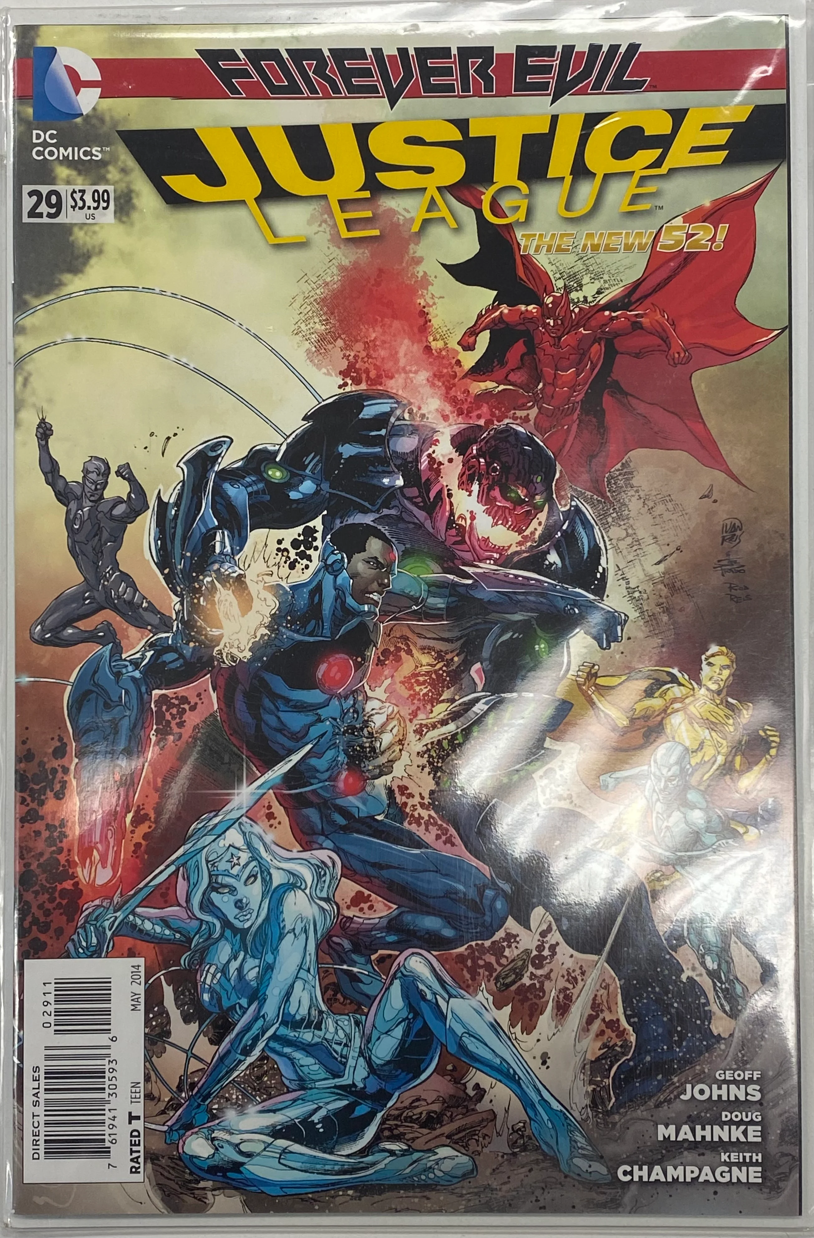 DC Comics - Justice League (2011) 029 (Cond. FN) - 0306