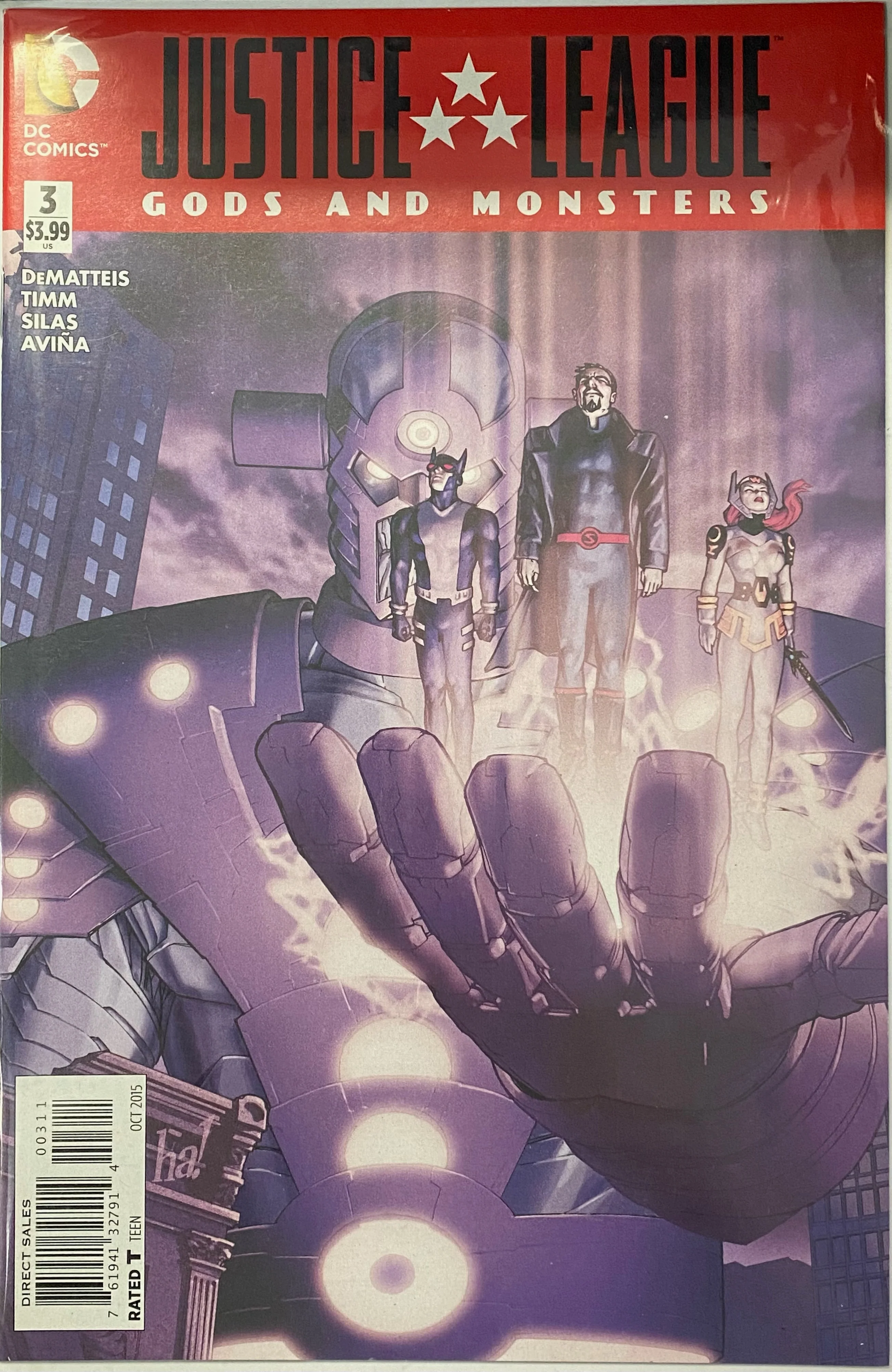 DC Comics - Justice League Gods and Monsters (2015) 003 (Cond. FN-) - 0275