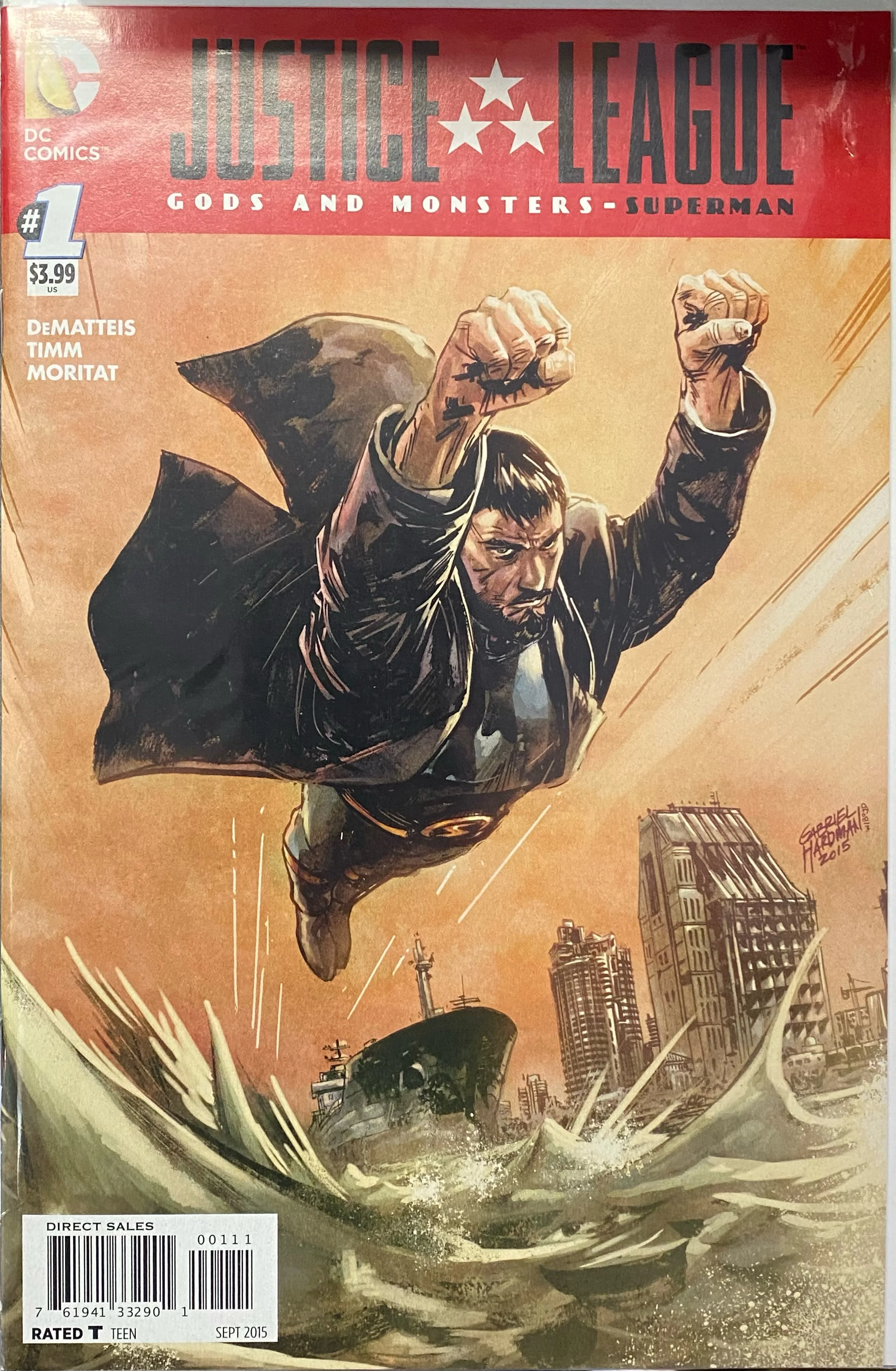 DC Comics - Justice League Gods and Monsters: Superman (2015) 001 (Cond. FN+) - 0271