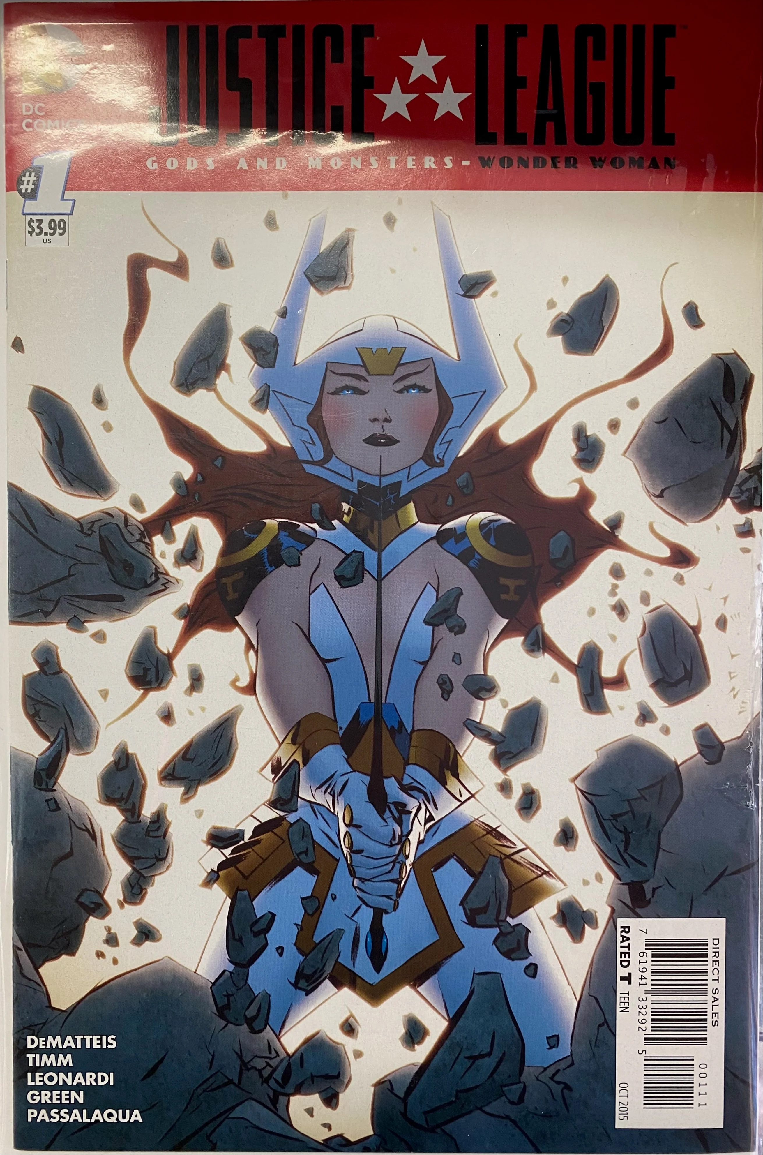 DC Comics - Justice League Gods and Monsters: Wonder Woman (2015) 001 (Cond. FN+) - 0272