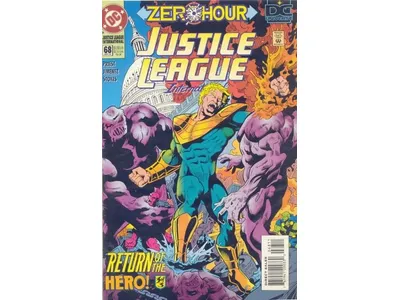 DC Comics -  Justice league International 068 (Cond. VF-) - 19825