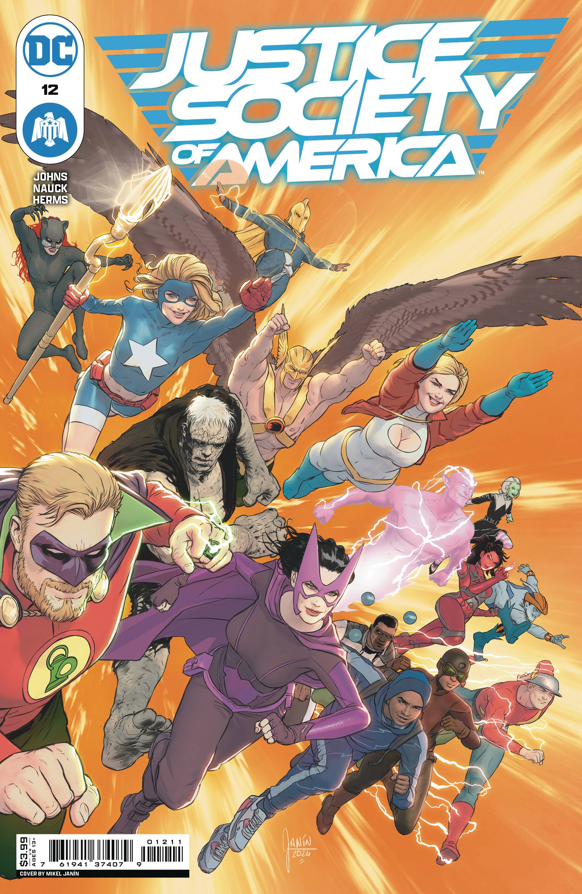 DC Comics - Justice Society of America (2022) 012 of 12 (Cond. VF-) - 22560