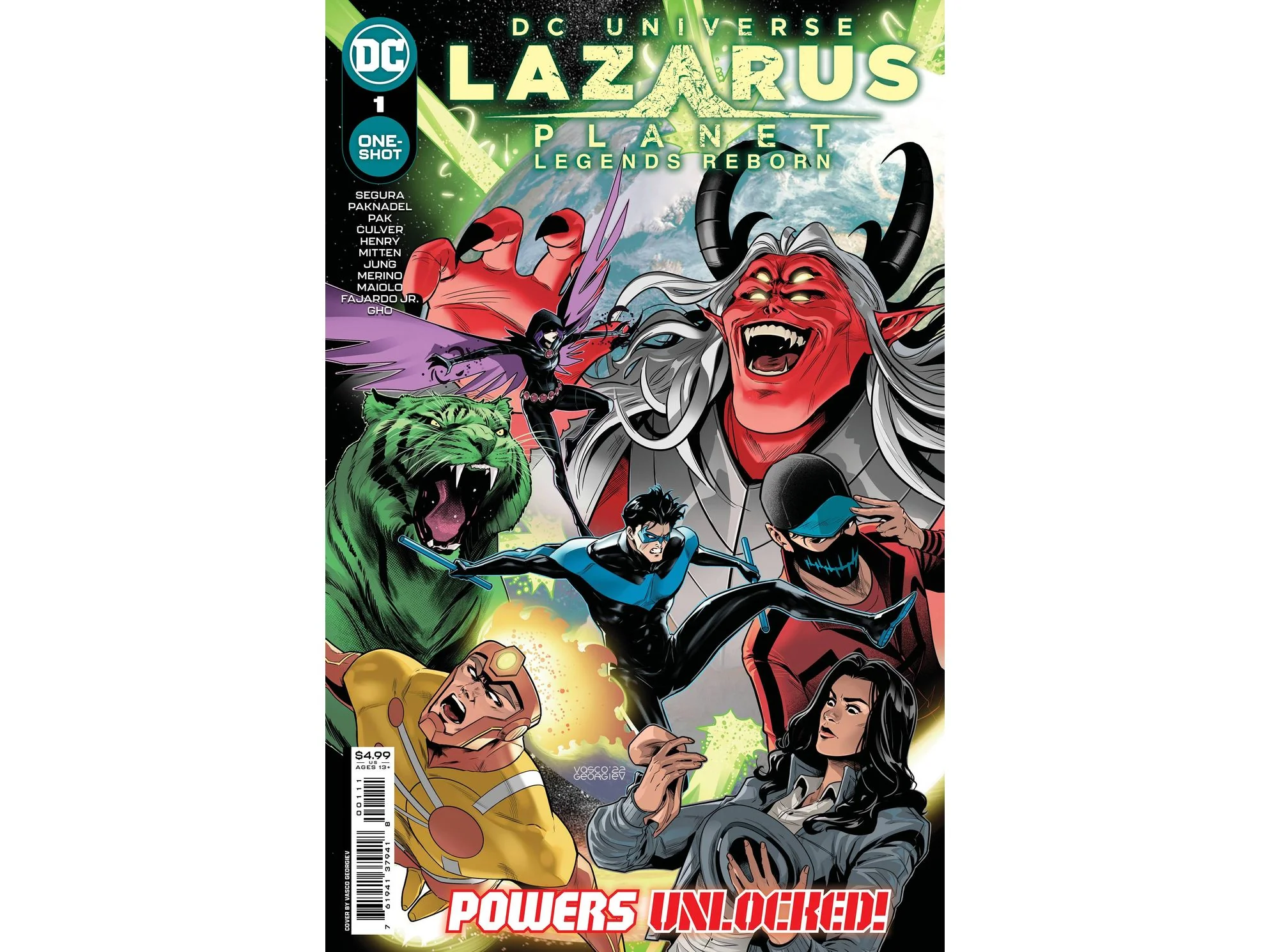 DC Comics - Lazarus Planet Legends Reborn 001 (Cond. VF-) 18129