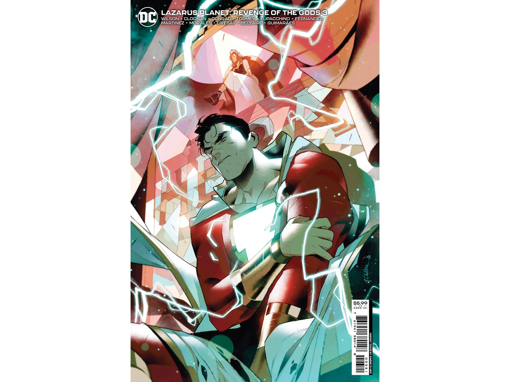 DC Comics - Lazarus Planet Revenge of the Gods (2023) 003 - Di Meo Card Stock Variant Edition (Cond. VF-) - 16864
