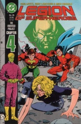 DC Comics - Legion of Super-Heroes (1984 3rd Series) 035 (Cond. VF-) 22105