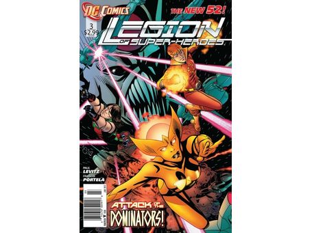 DC Comics -  Legion Of Super-Heroes (2011) 003 (Cond. VF-) - 19855