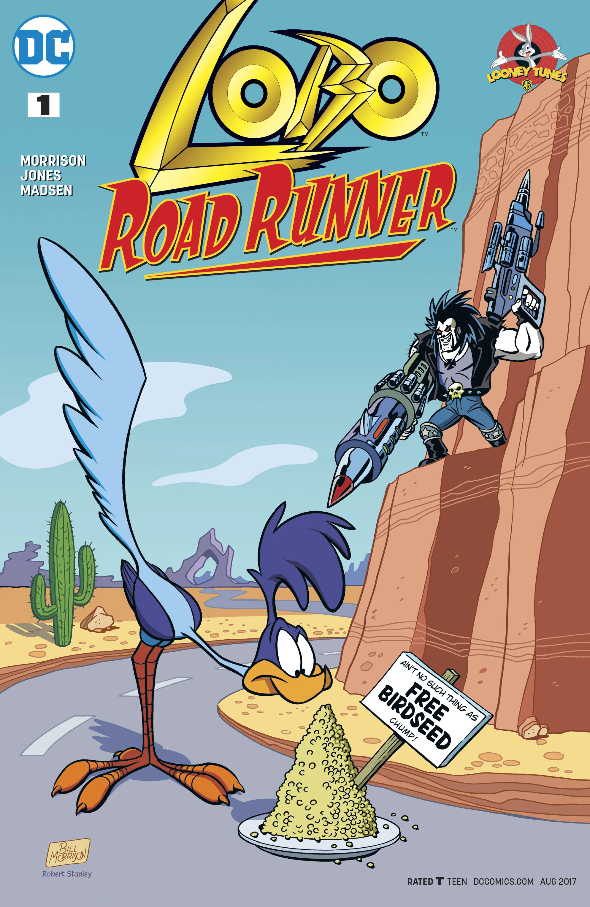 DC Comics - Lobo Road Runner Special 001 - Variant Cover (Cond. VF-) 0758