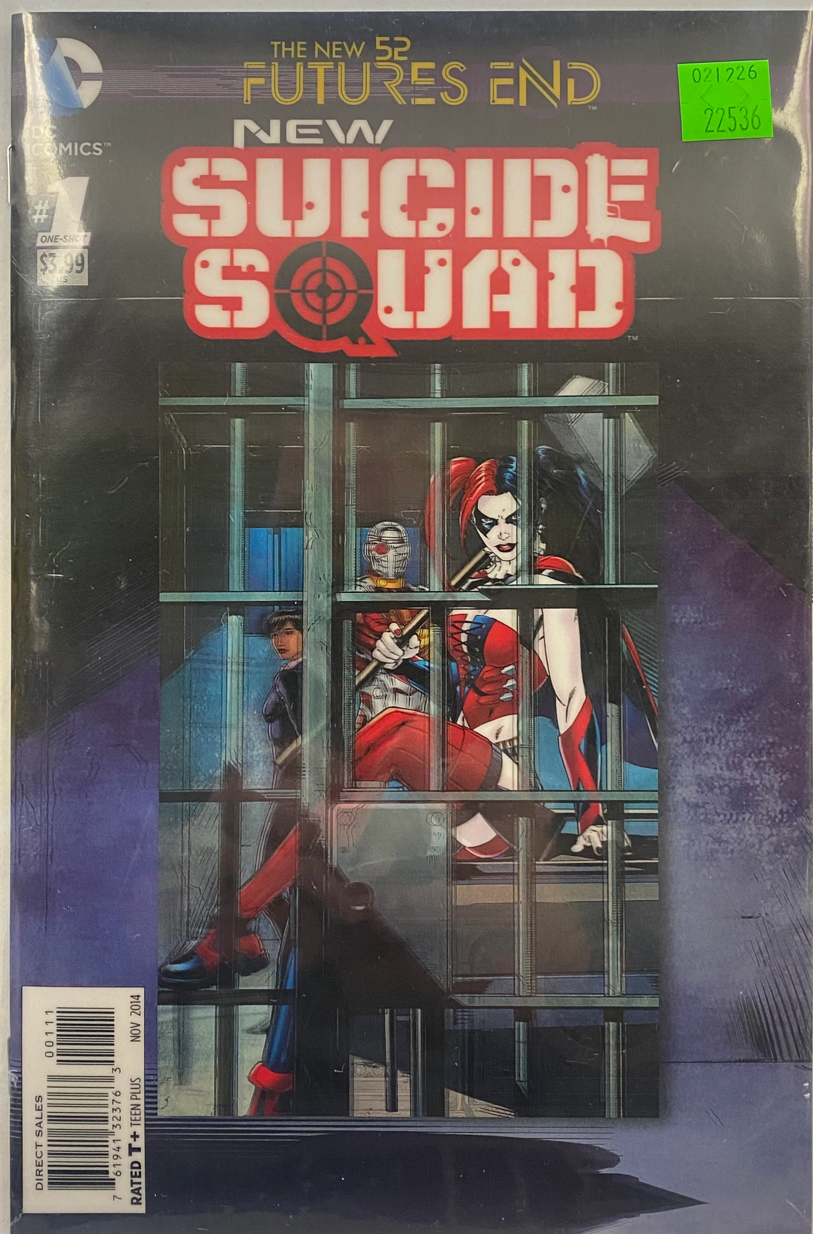 DC Comics - New Suicide Squad Future's End (2014) 001 - Cover A Lenticular Variant Edition (Cond. FN) - 22536