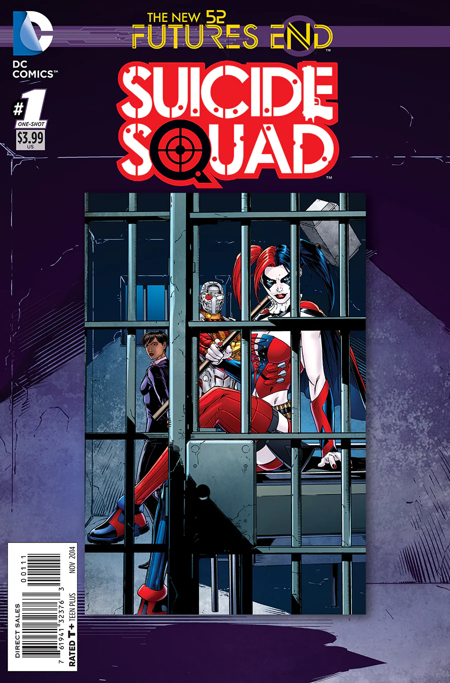 DC Comics - New Suicide Squad Future's End (2014) 001 - Cover A Lenticular Variant Edition (Cond. FN) - 22536 - Image 2