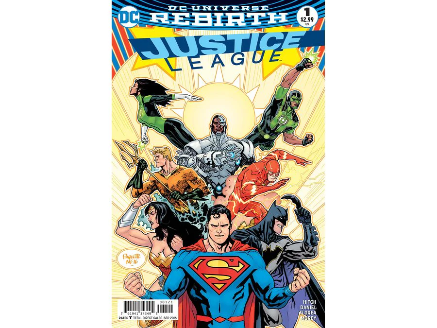 DC Comics - Justice League (2016) 001 CVR B Variant Edition (Cond. FN+) 21142