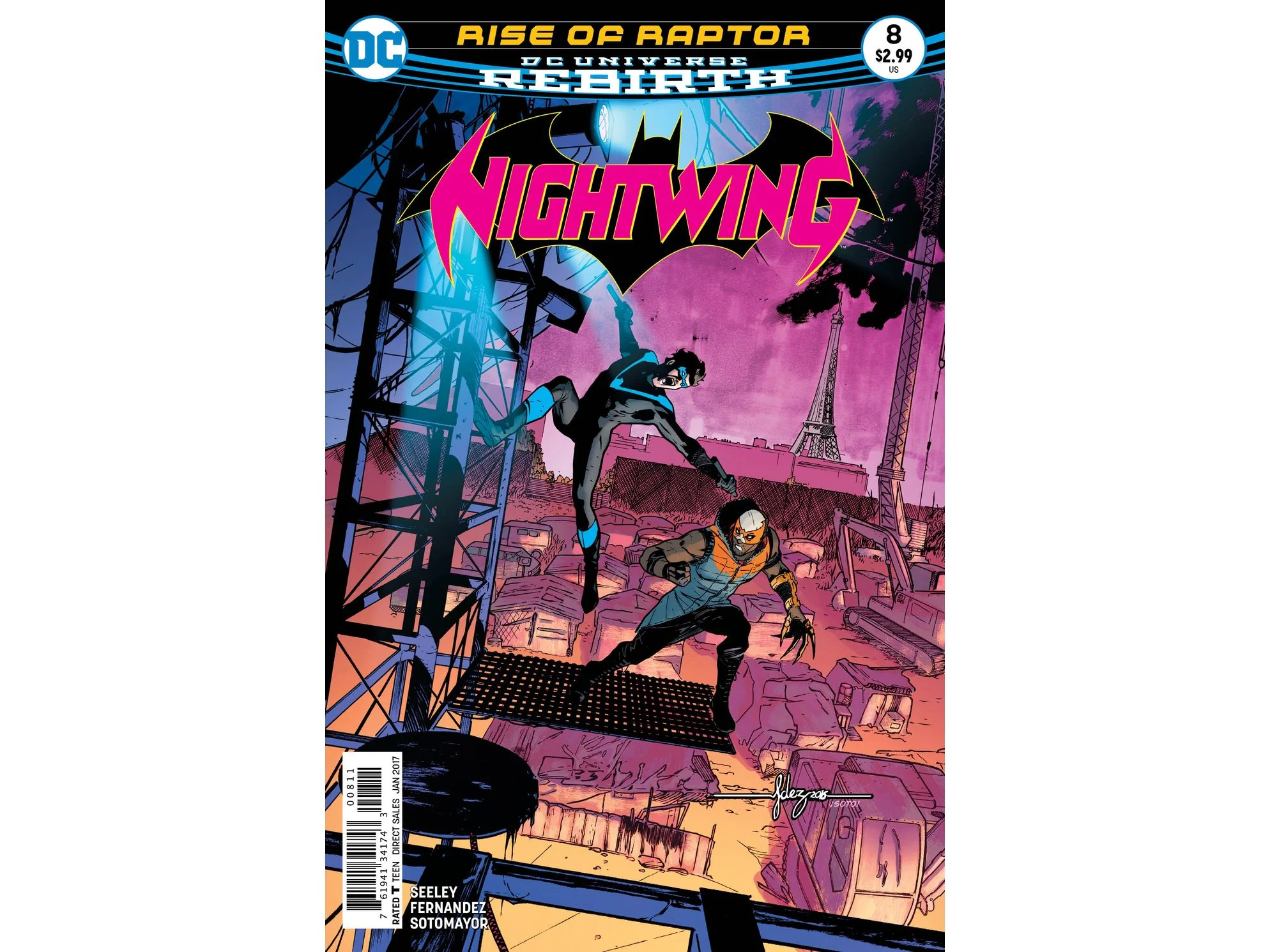 DC Comics - Nightwing 008 (Cond. VF-) - 17288
