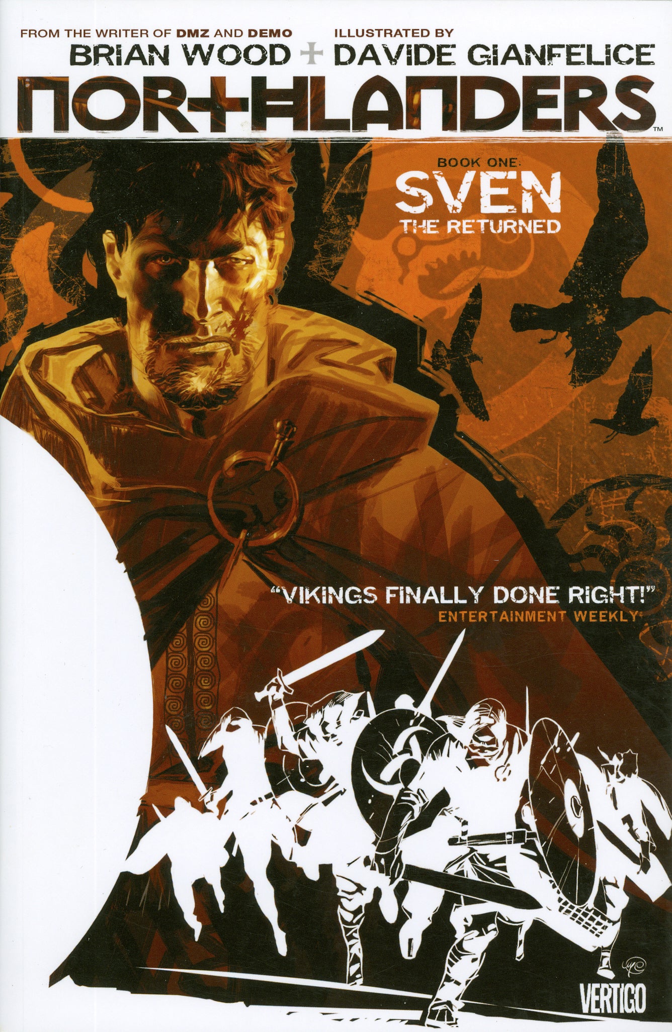 DC Comics - Northlanders (2007) Vol. 001 Sven the Returned (Cond. DAMAGED VG-) TP0509