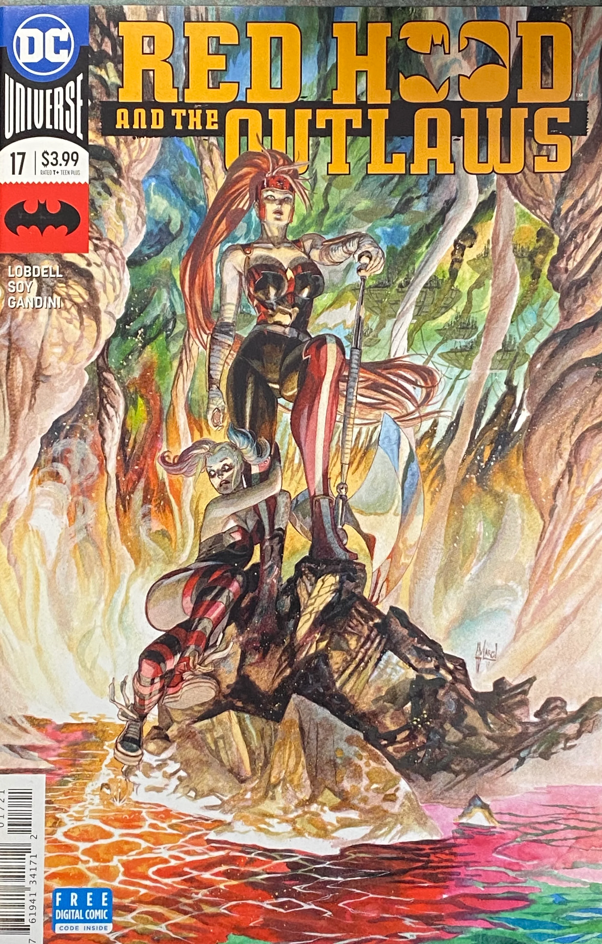 DC Comics - Red Hood and the Outlaws (2016) 017 - Cover B Variant Edition (Cond. FN+) - 1983