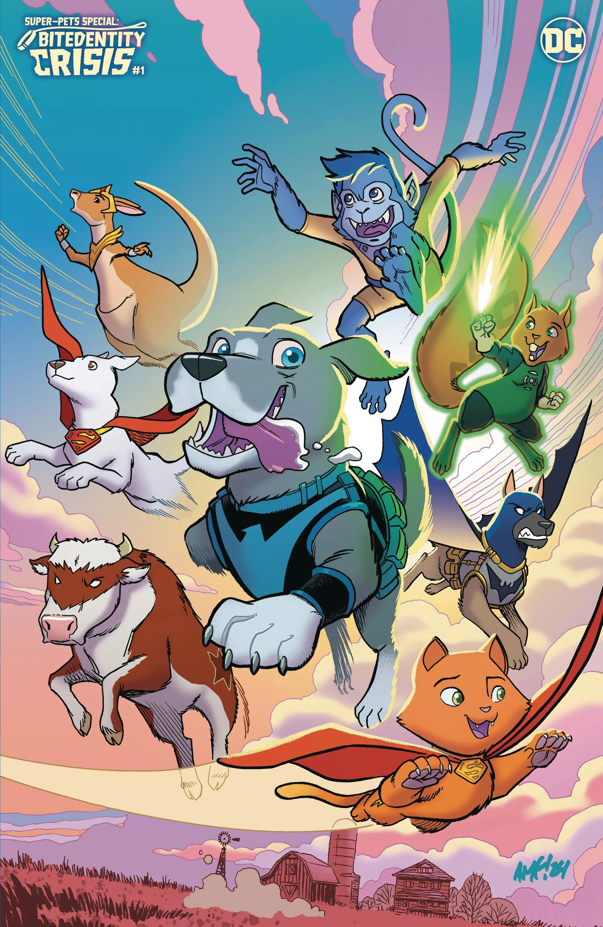 DC Comics - Super-Pets Special Bitedenity Crisis 001 Fleecs Variant Edition (Cond. VF-) - 22418