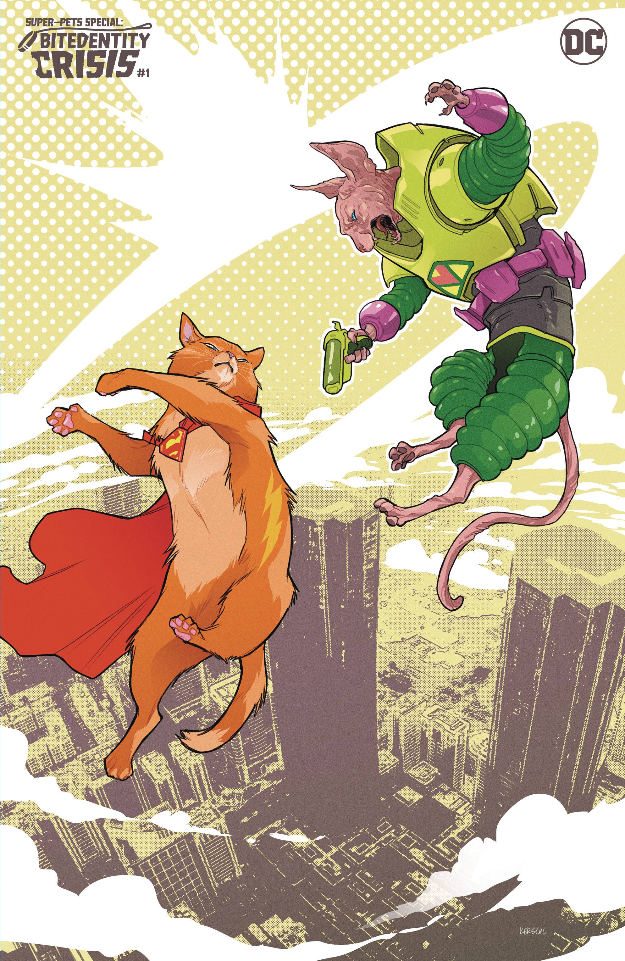 DC Comics - Super-Pets Special Bitedenity Crisis 001 Kerschl Variant Edition (Cond. VF-) - 22417