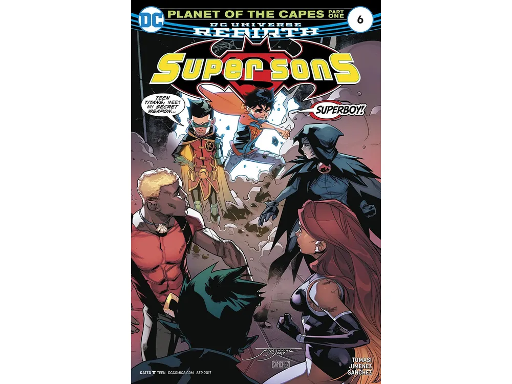 DC Comics - Super Sons (2017) 006 (Cond. VF-) - 19050