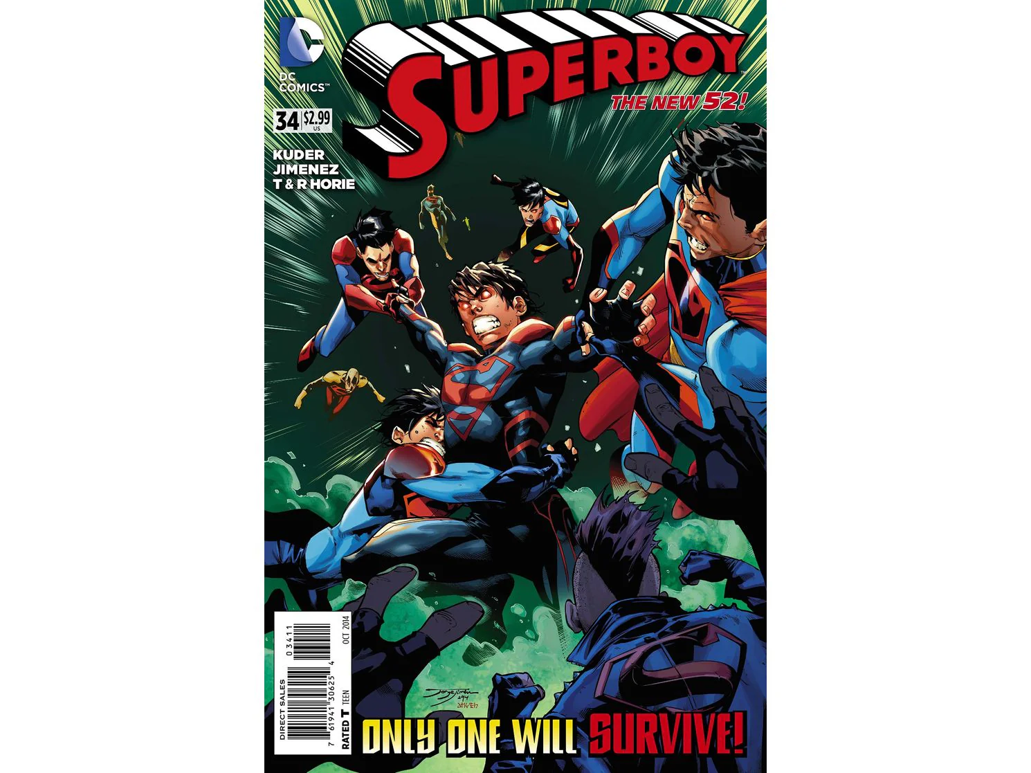 DC Comics - Superboy 034 (Cond. VF-) 18015
