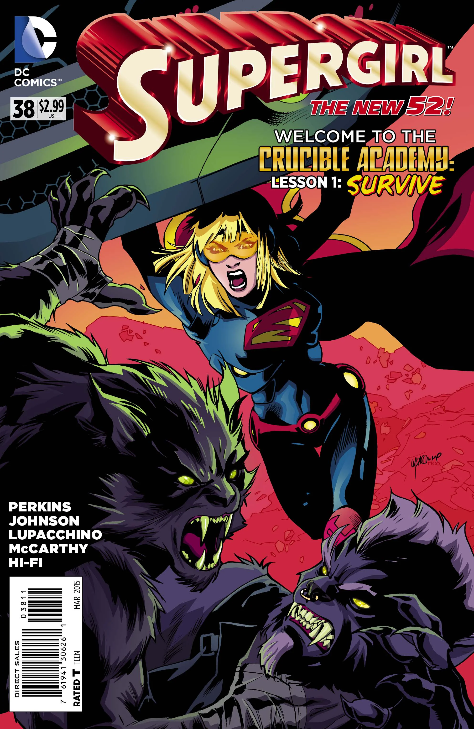 DC Comics - Supergirl (2011 5th Series) 038 (Cond. FN) - 0933