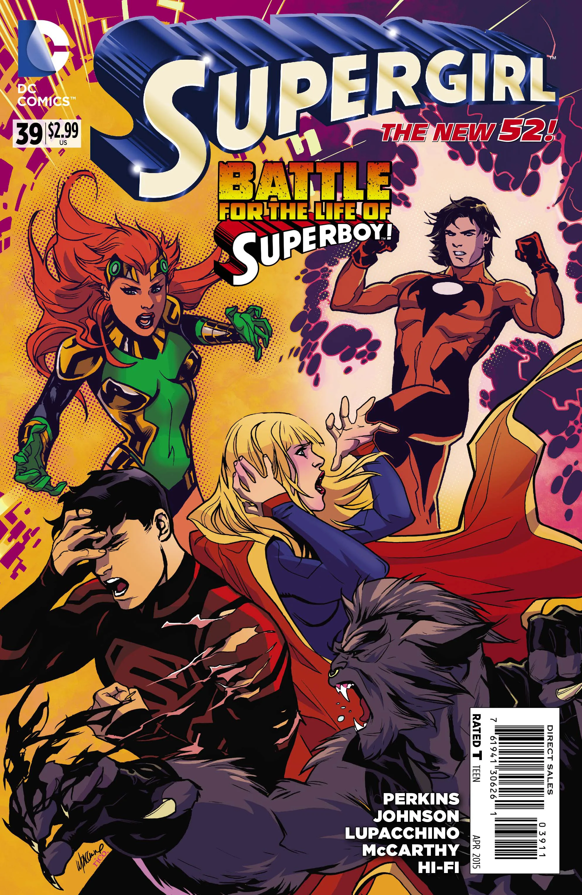 DC Comics - Supergirl (2011 5th Series) 039 (Cond. FN) - 0934