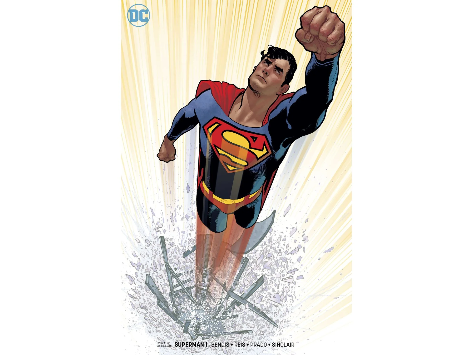 DC Comics - Superman (2018 5th Series) 001 - Hughes Cover Variant Edition (Cond. VG+) - 0947