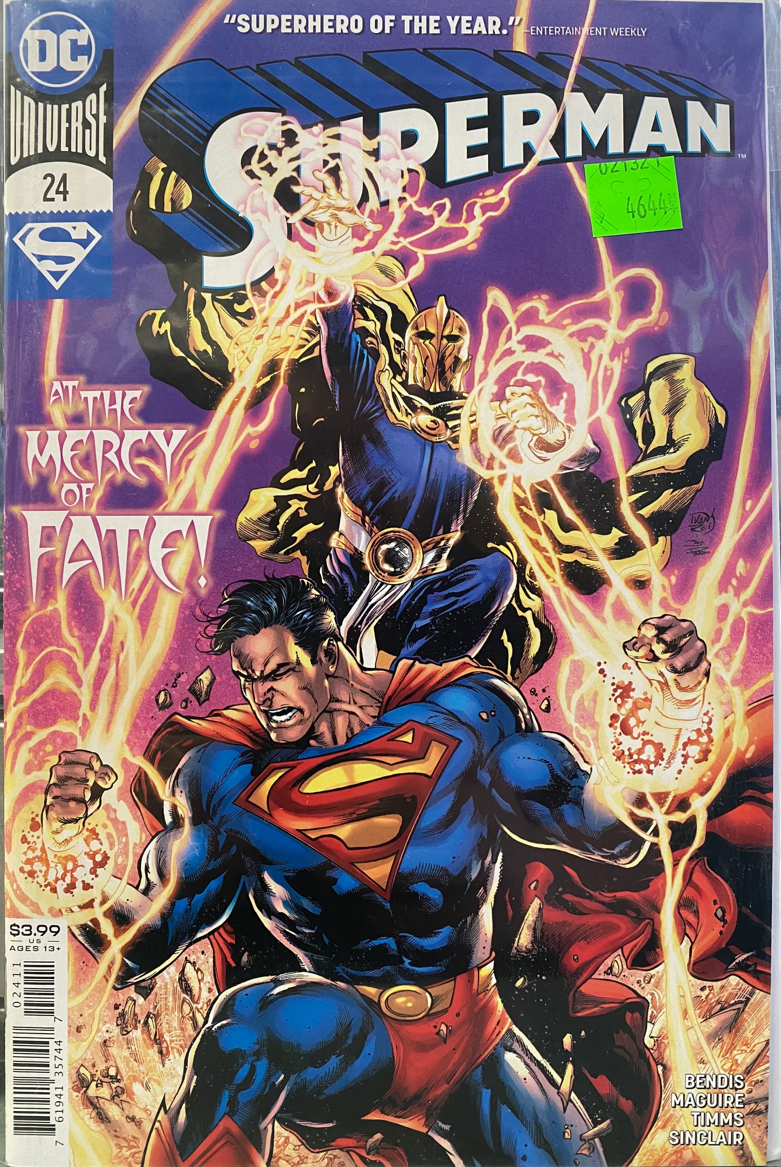 DC Comics - Superman (2018 5th Series) 024 (Cond. VF-) - 4644