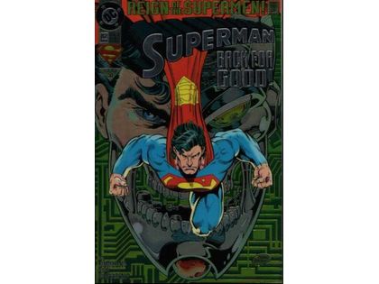 DC Comics - Superman (1987) 082 Foil Cover (Cond. VF-) - 19246