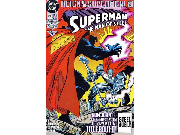 DC Comics - Superman Man of Steel (1991) 024 (Cond. VF-) 18770