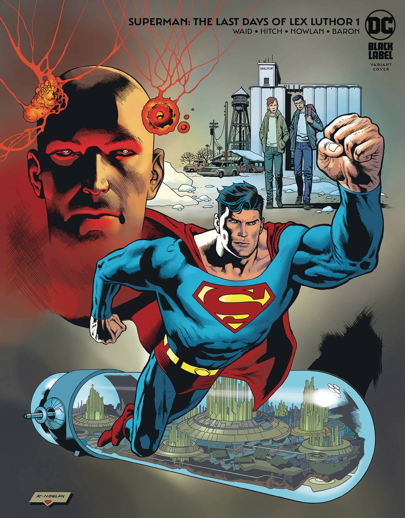 DC Comics - Superman the Last Days of Lex Luthor 001 (of 3) - Nowlan Variant Edition (Cond. FN-) - MG0091