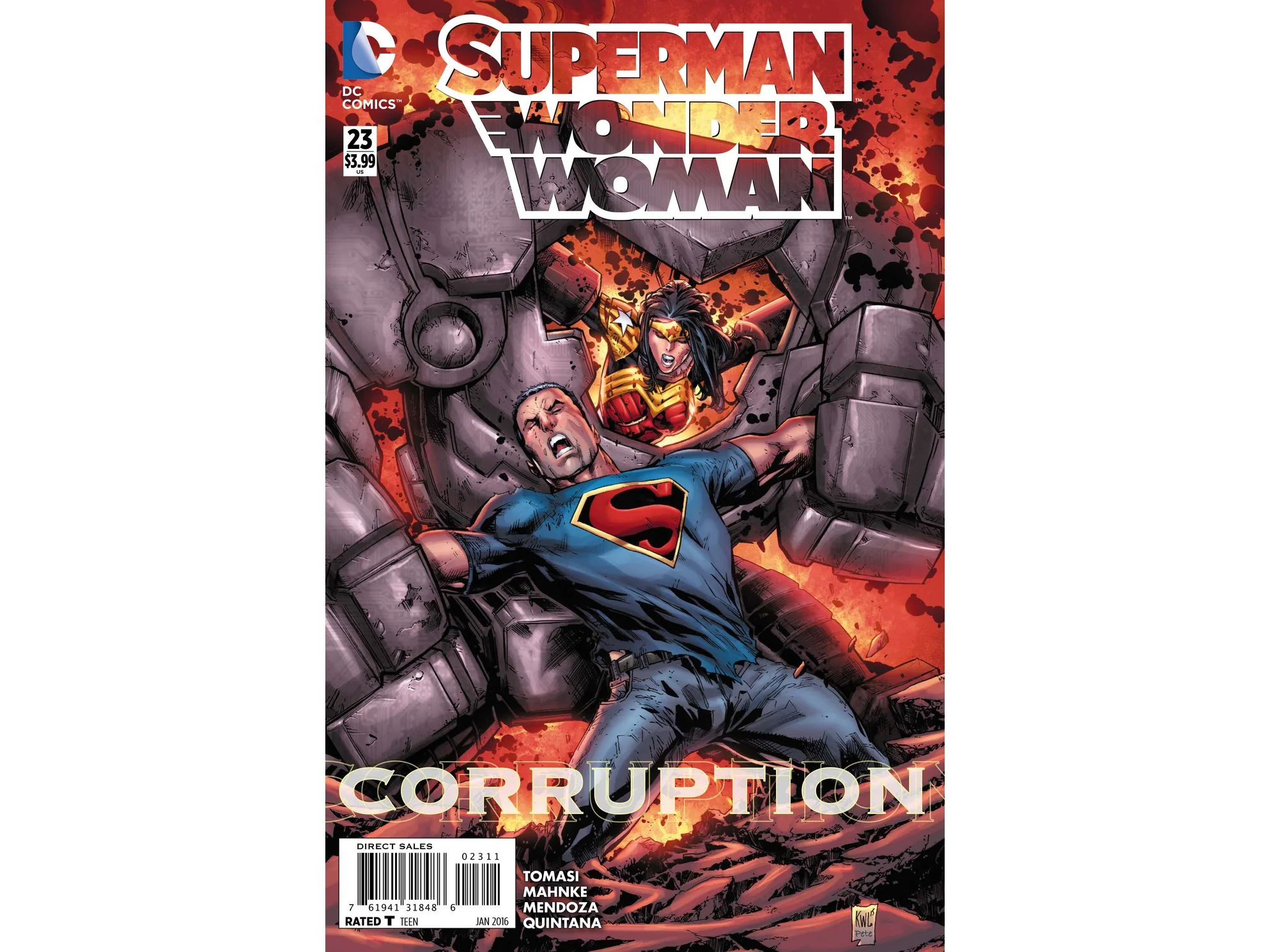 DC Comics - Superman Wonder Woman 023 (Cond. VF-) 18032