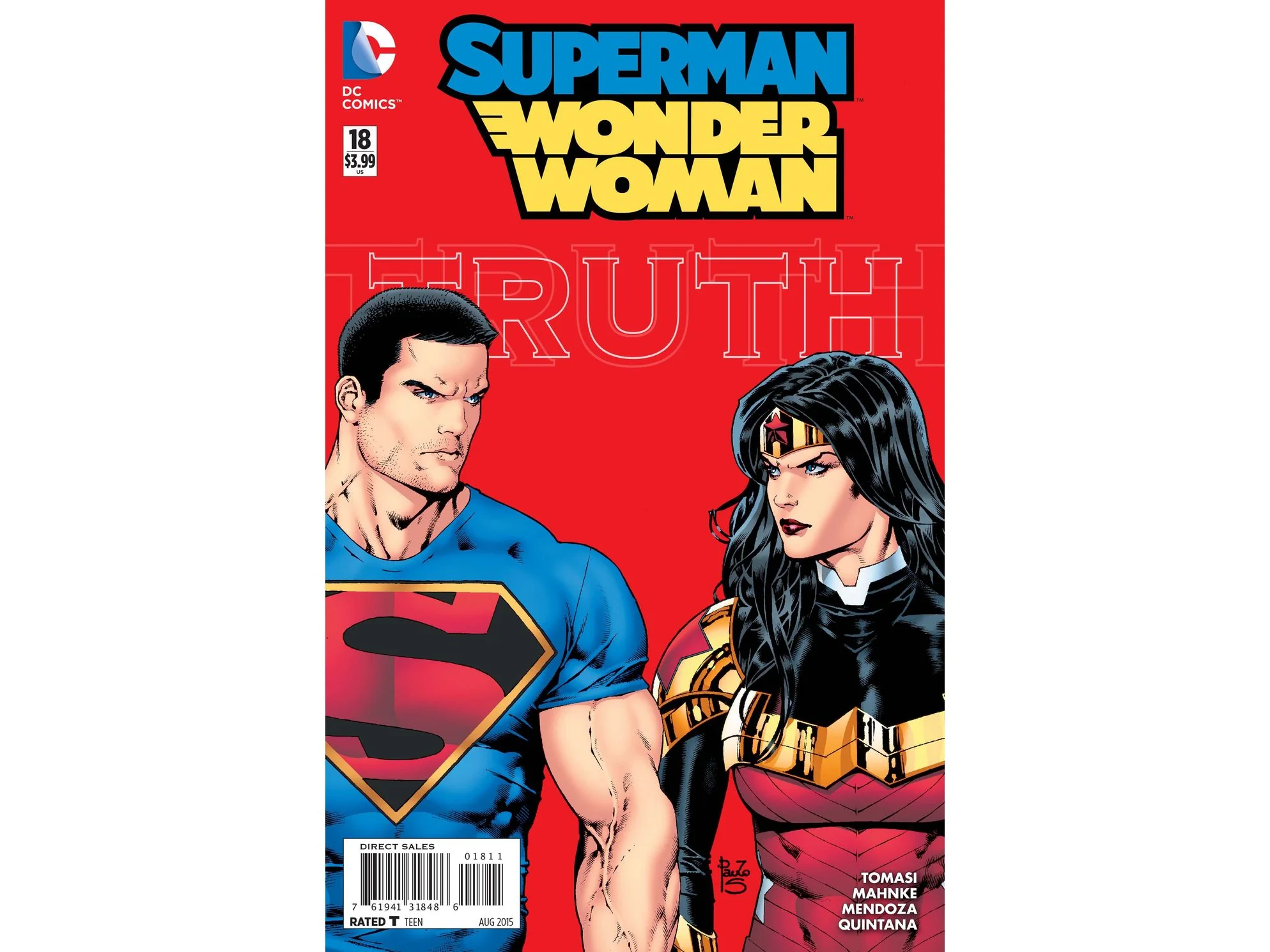 DC Comics - Superman/Wonder Woman 018 (Cond. VF-) - 17675