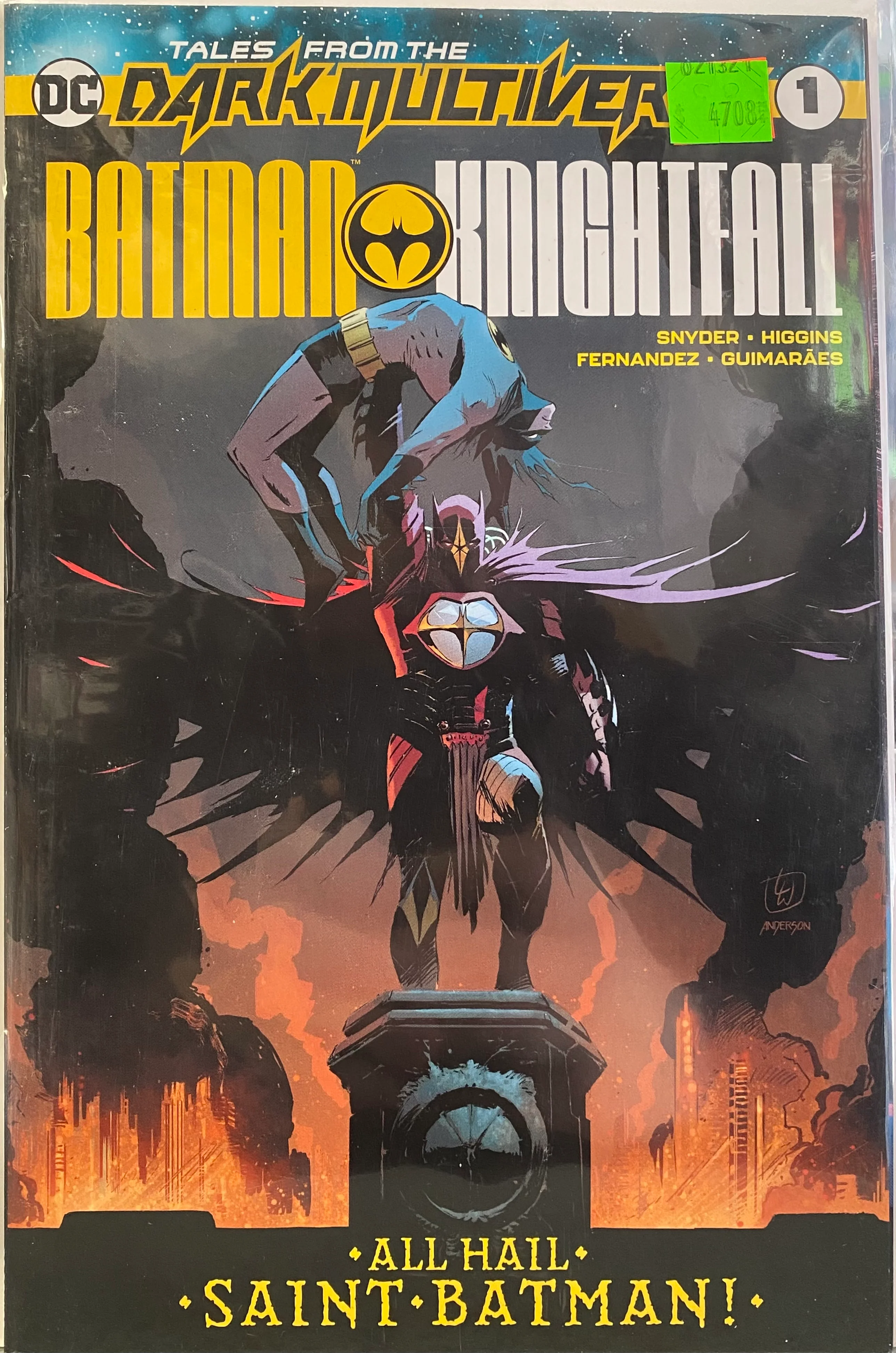 DC Comics - Tales From the Dark Multiverse Batman Knightfall (2019) 001 (Cond. VF-) - 4708