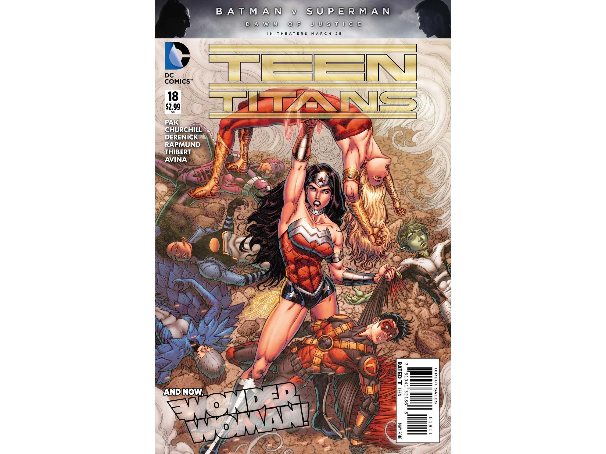 DC Comics - Teen Titans 018 (Cond. VF-) 18191