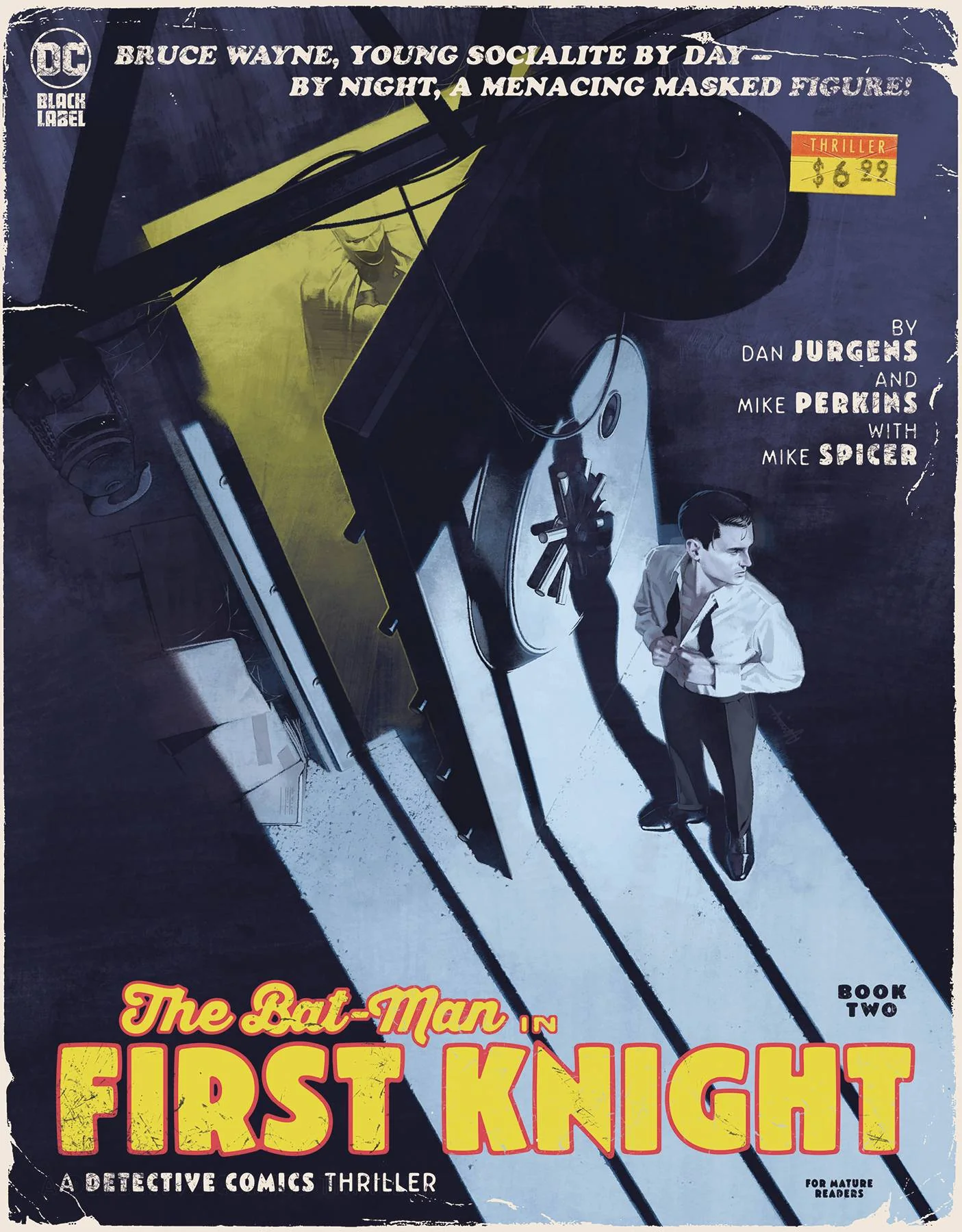 DC Comics - The Bat-Man First Knight 002 - Pulp Novel Variant Edition (Cond. FN-) - MG0093