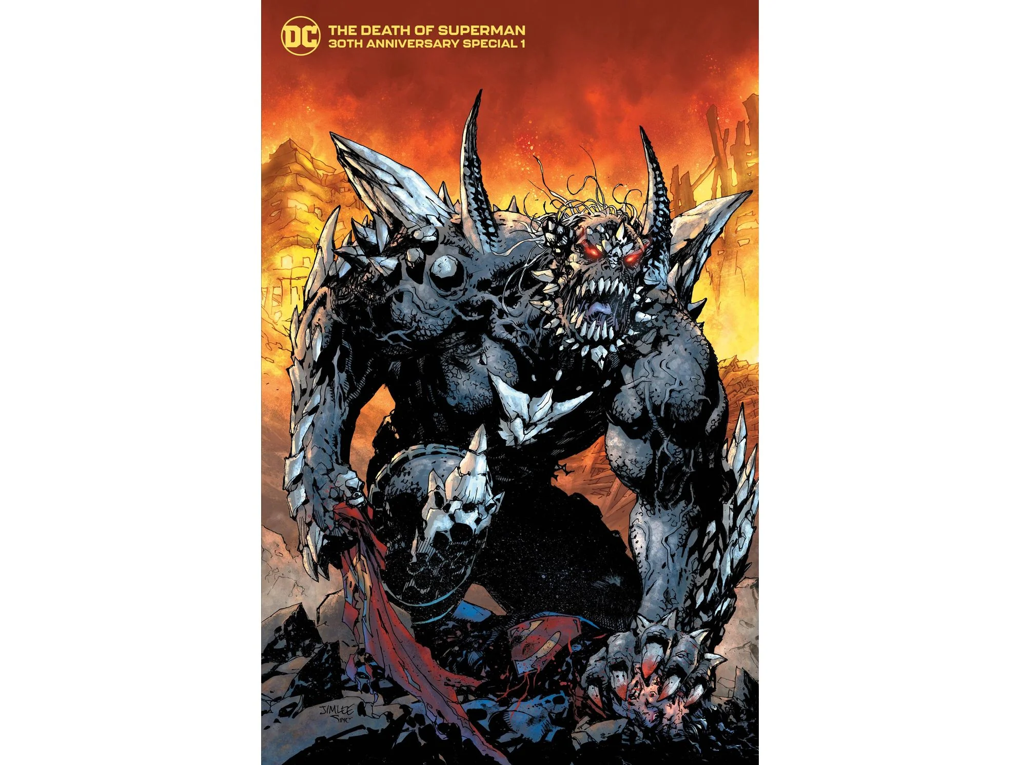 DC Comics - The Death of Superman 001 Cover B (Cond. VF-) - 16328