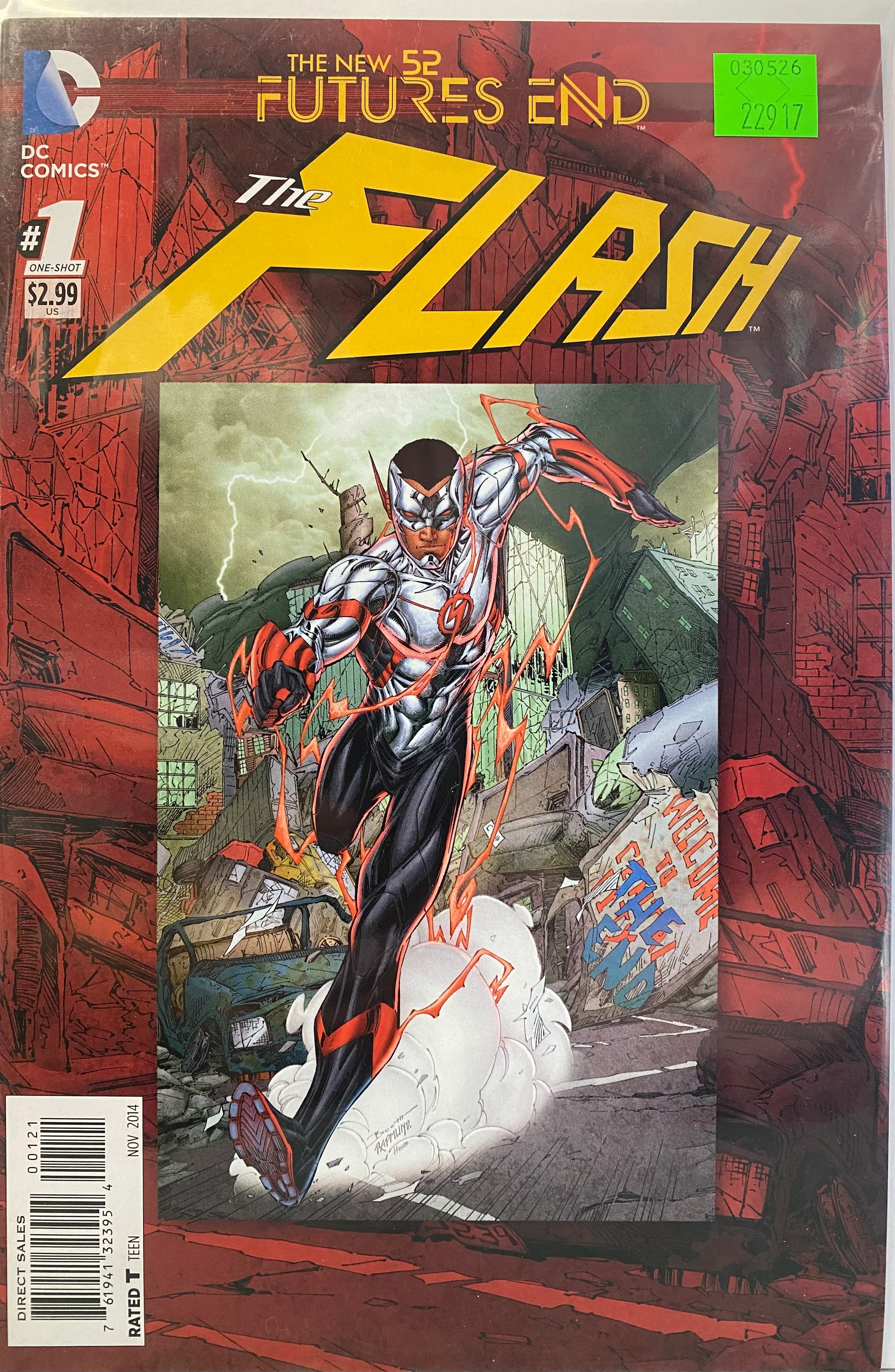 DC Comics - The Flash Future's End (2014) 001 - Cover B Non-Lenticular Variant Edition (Cond. VF-) - 22917