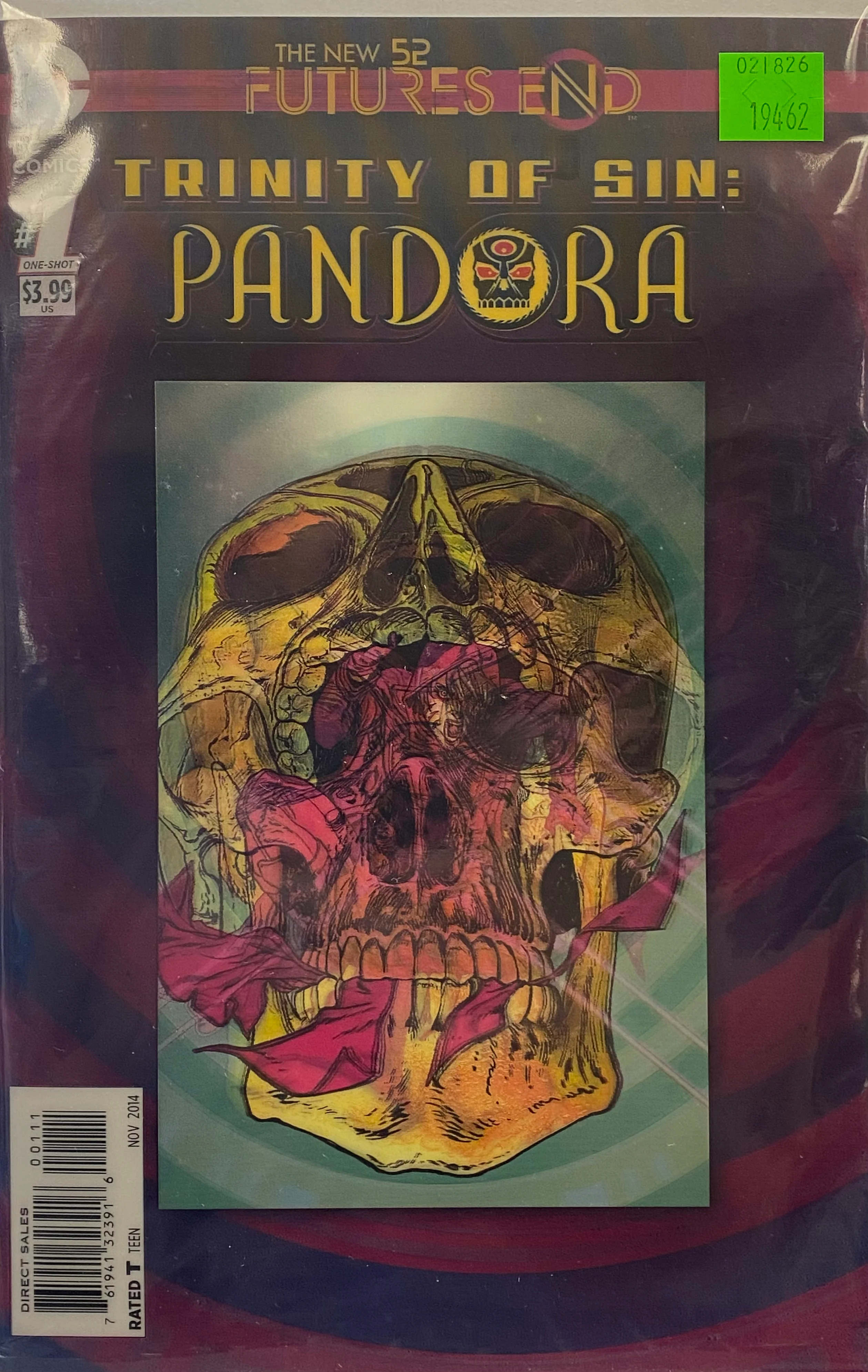 DC Comics - Trinity Of Sin Pandora Futures End (2014) 001 - Cover A Variant Edition (Cond. VF-) - 19462