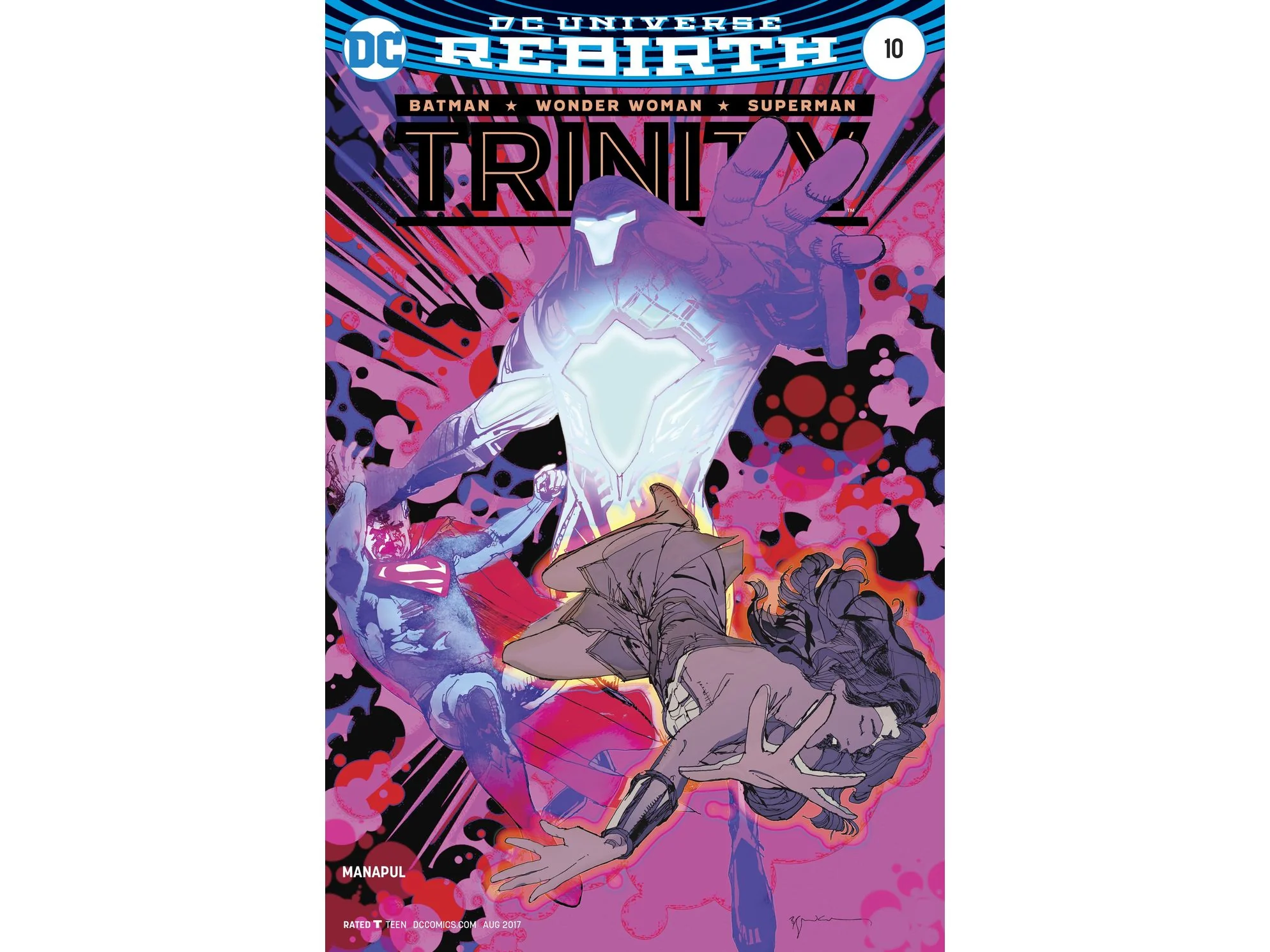 DC Comics - Trinity - Sienkiewicz Variant Edition (2017) 010 (Cond. VF-) - 19741