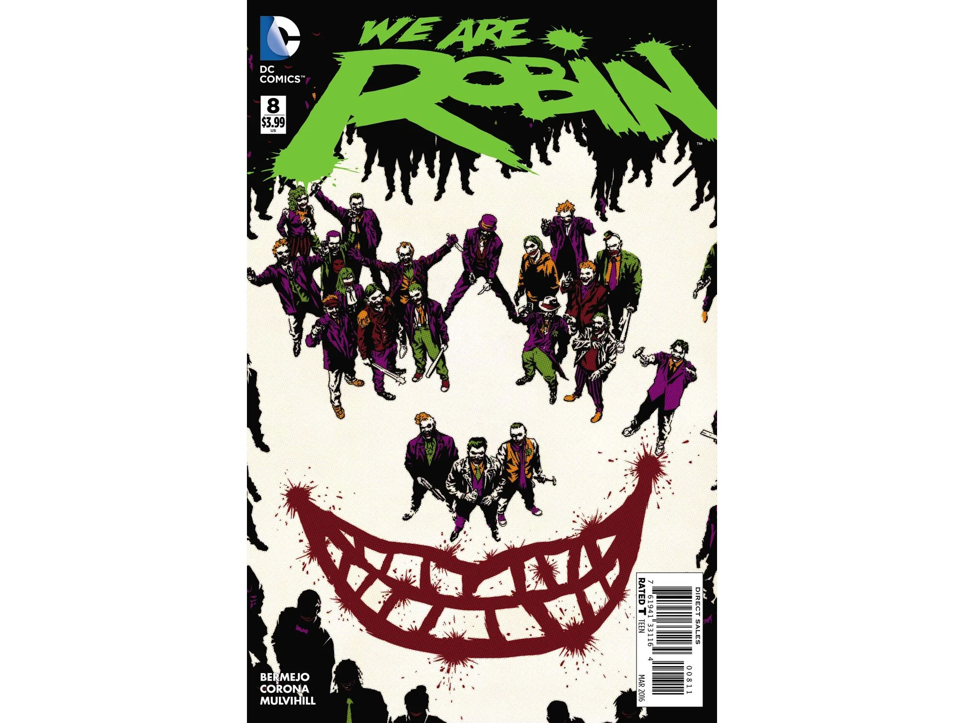 DC Comics - We Are Robin (2015) 008 (Cond. VF-) - 19758