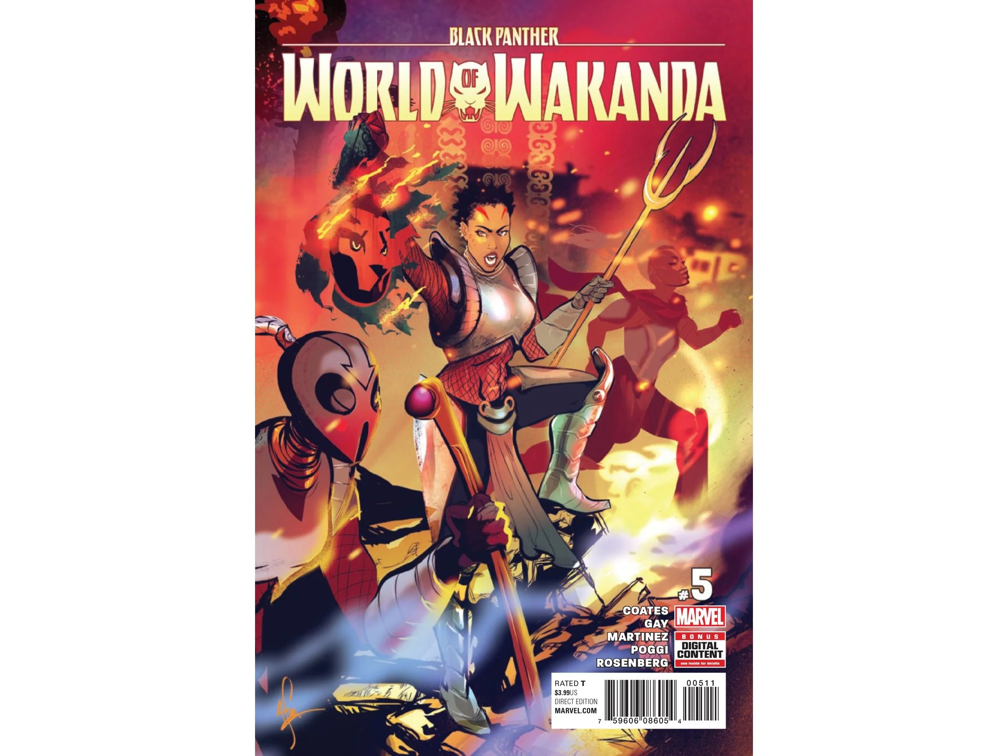 Marvel Comics - World of Wakanda (2017) 005 (Cond. VF-) - 19767