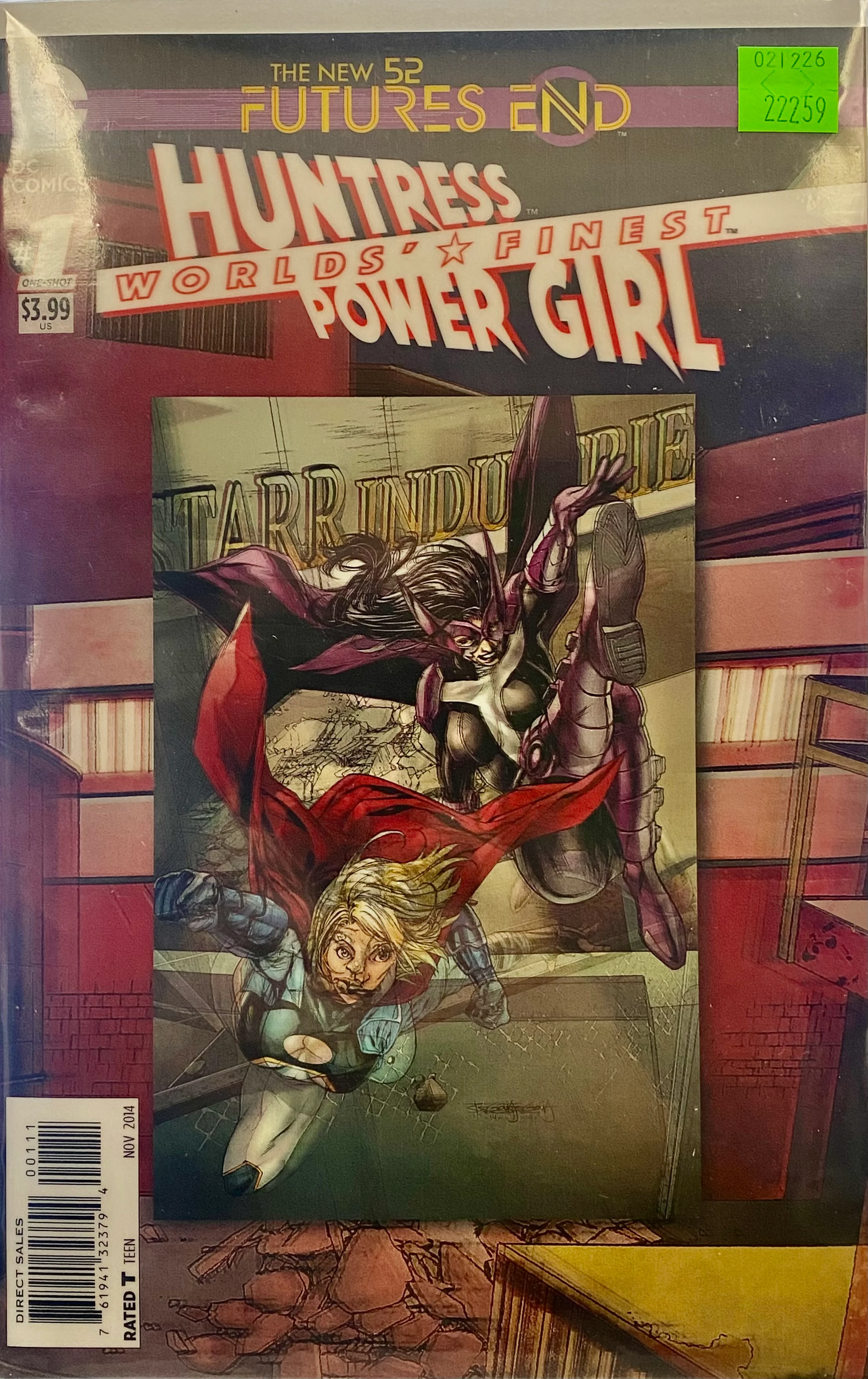 DC Comics - Worlds' Finest Futures End (2014) 001 - Cover A Lenticular Variant Edition (Cond. VF-) - 22259