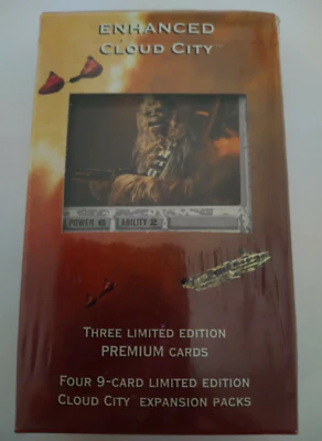 Decipher - Star Wars - Customizable Card Game - Enhanced Cloud City - Chewie With Blaster Rifle
