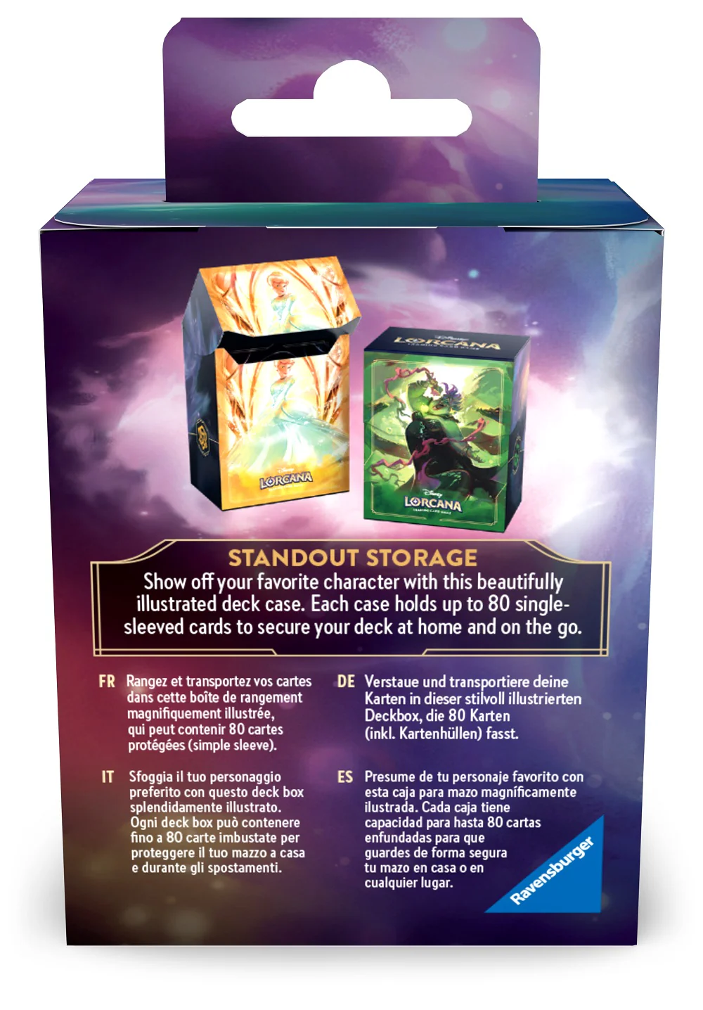 Disney - Lorcana - Archazias Island - Deck Box - Cinderella - Image 2