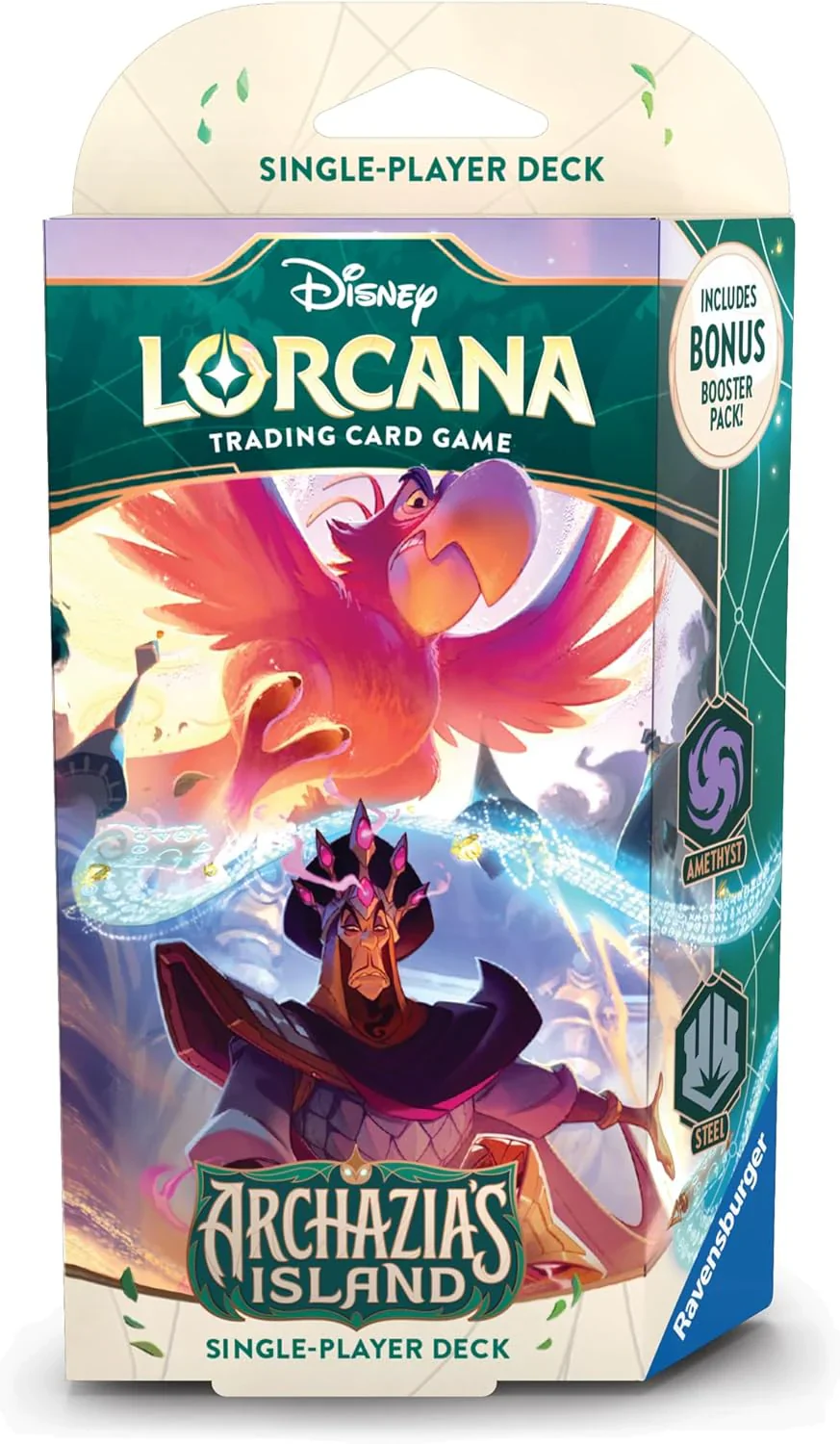 Disney - Lorcana - Archazias Island - Starter Deck - Amethyst and Steel - Iago & Jafar