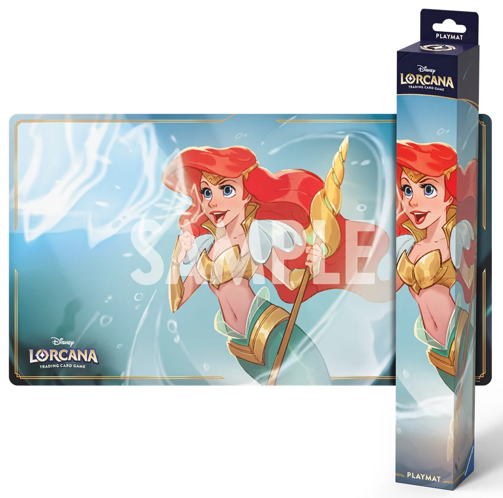 Disney - Lorcana - Winterspell - Playmat - Ariel Sonic Warrior