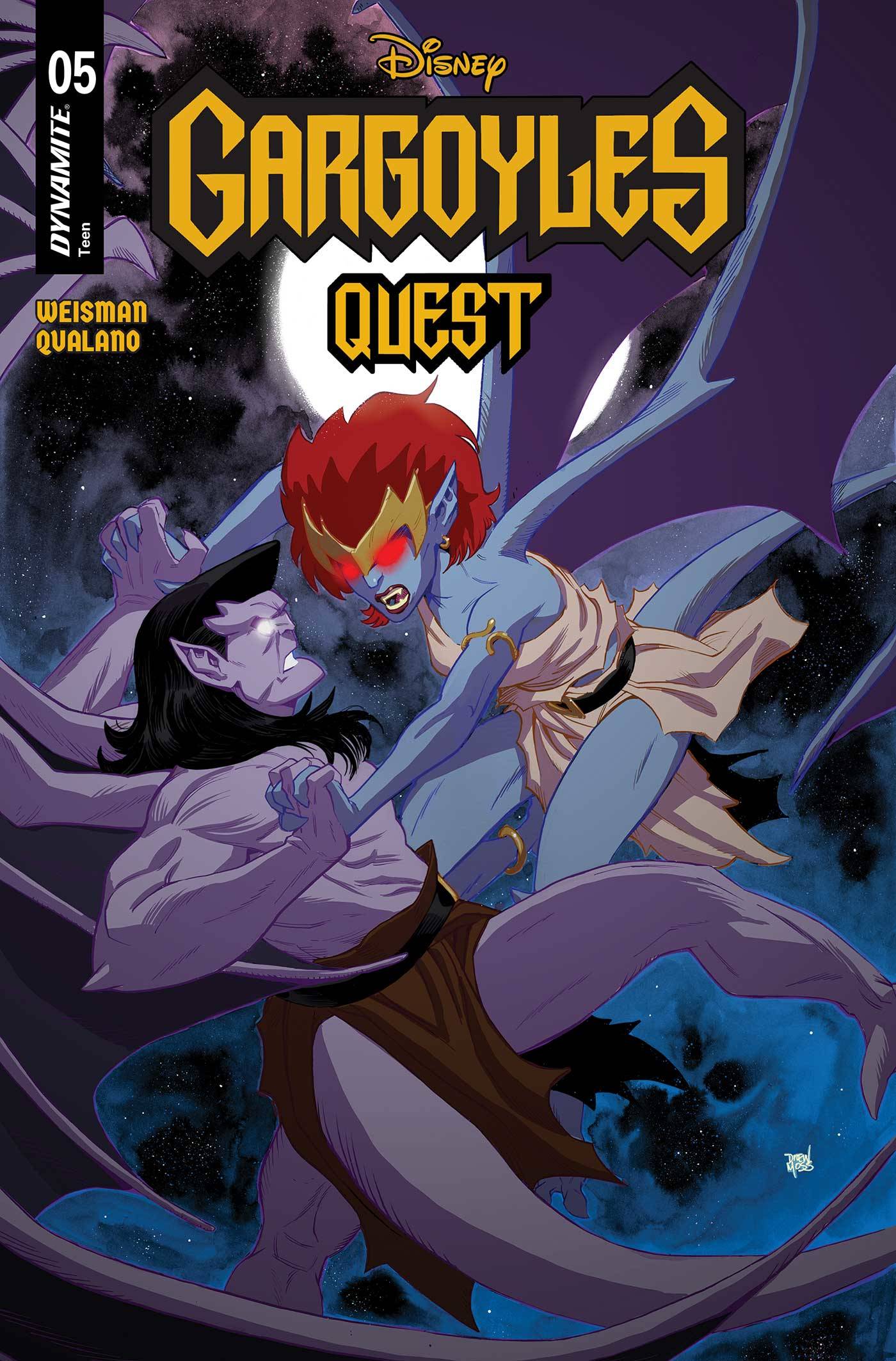Dynamite Entertainment - Gargoyles Quest (2024) 005 - CVR A Moss Variant Edition (Cond. FN/VF) - 22574