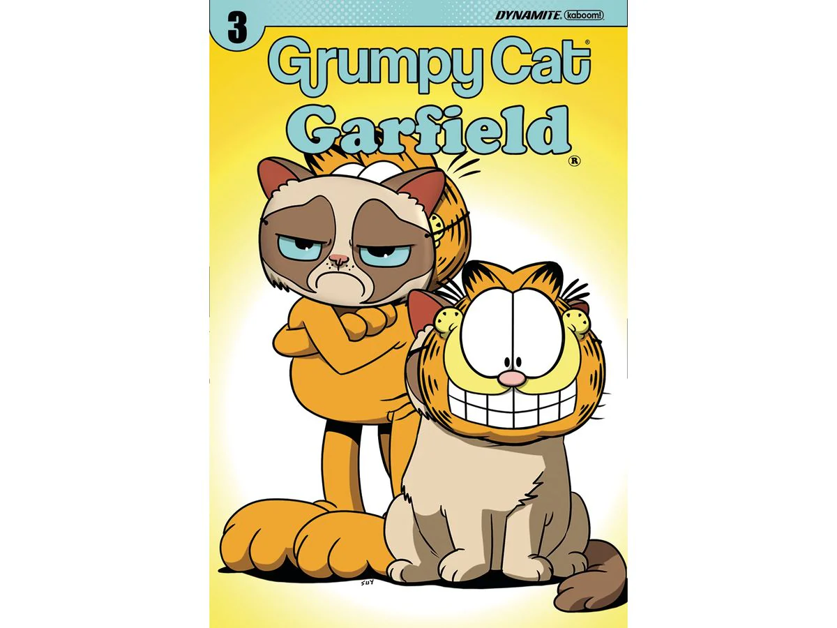 Dynamite Entertainment - Grumpy Cat Garfield (2017) 003 (of 3) - CVR B Uy Variant Edition (Cond. VF-) - 18714