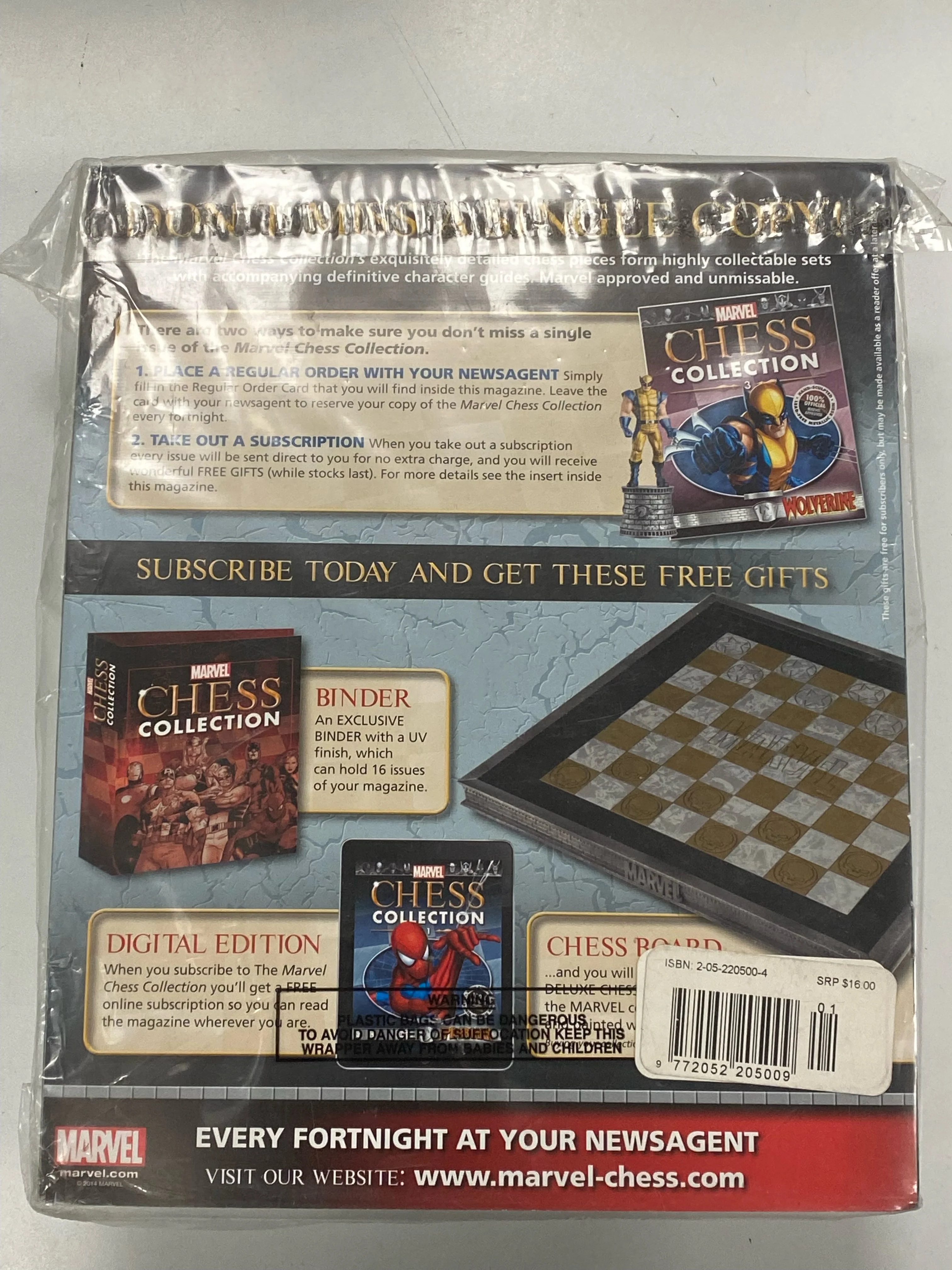 Eaglemoss - Official Marvel Chess Collection - Spider-Man File and Boxed Figure *DAMAGED BOX* - Image 7